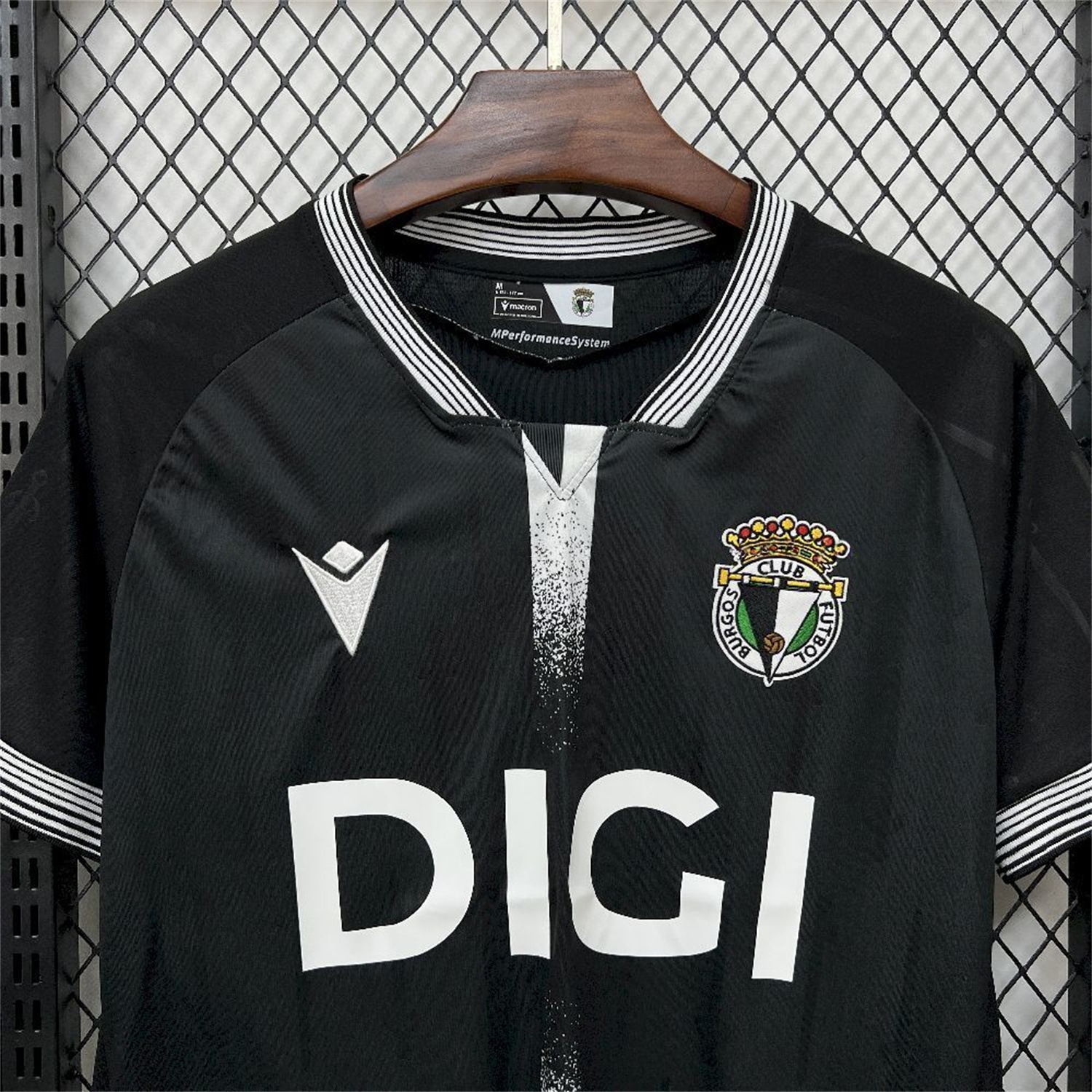 Burgos 25-26 Away Black Jersey - Fans Version - UnitedFutballJersey