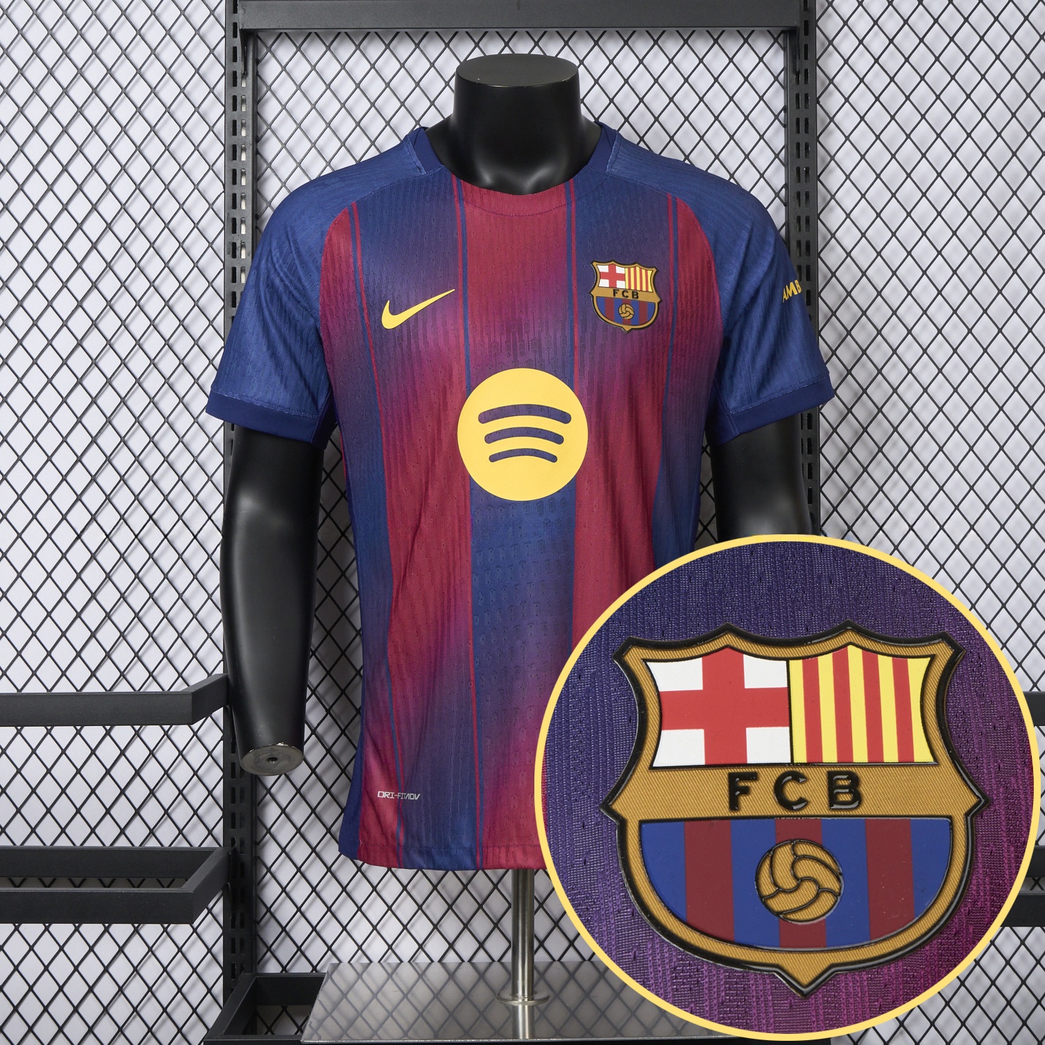 【Yamal Special Font】Barcelona 25-26 Home Jersey - Player Version - UnitedFutballJersey