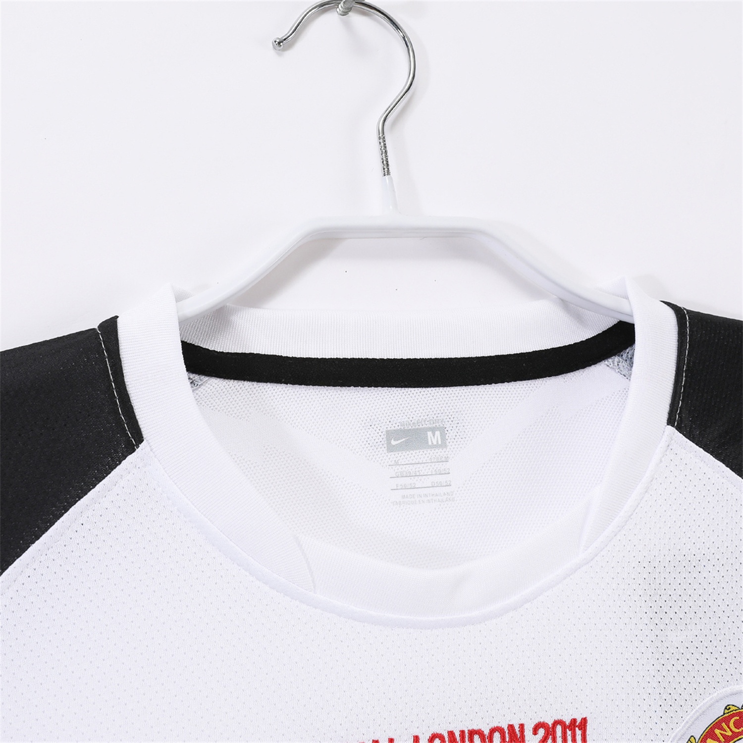 Retro Manchester United 10-11 Away Long Sleeves Jersey - Champions League Final Version - UnitedFutballJersey