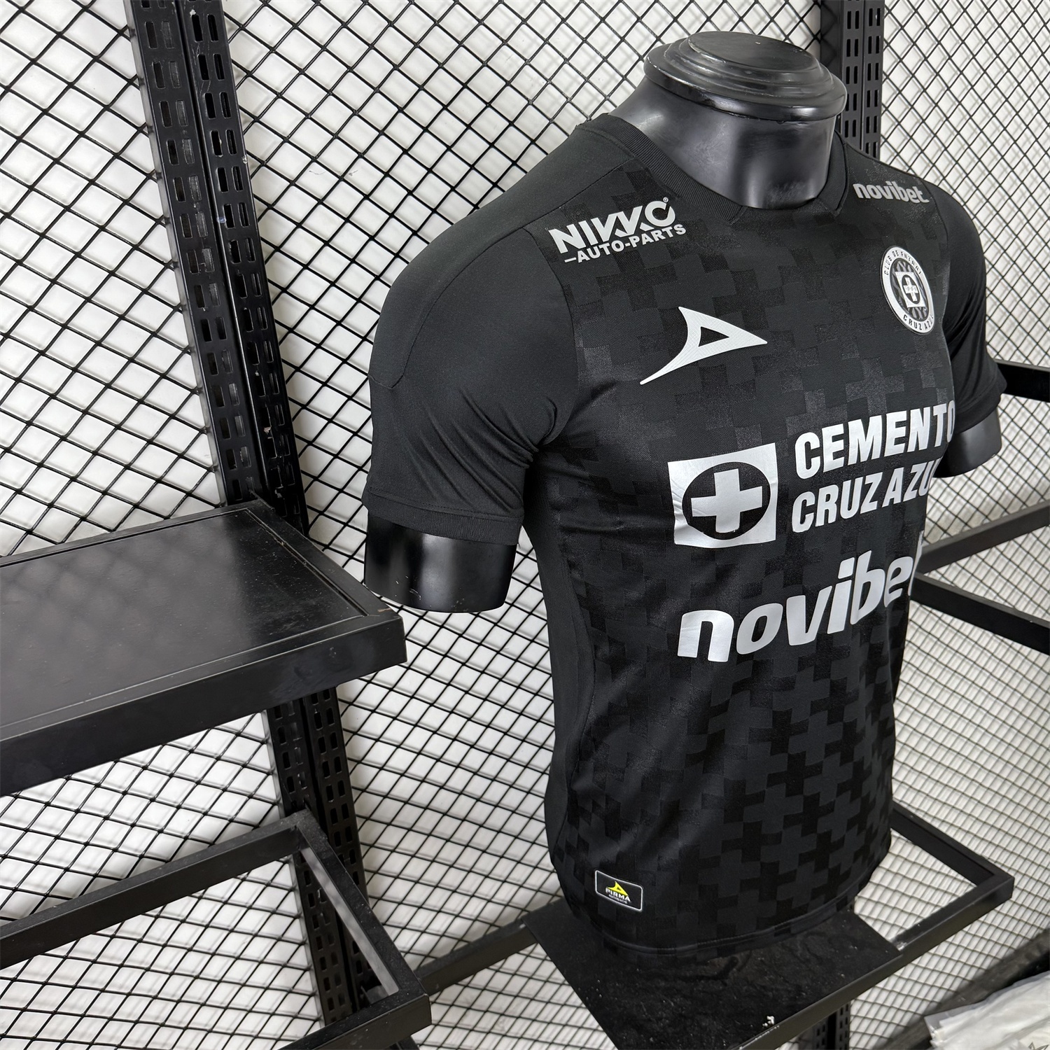 Cruz Azul 25-26 Third Black Jersey - Player Version - UnitedFutballJersey