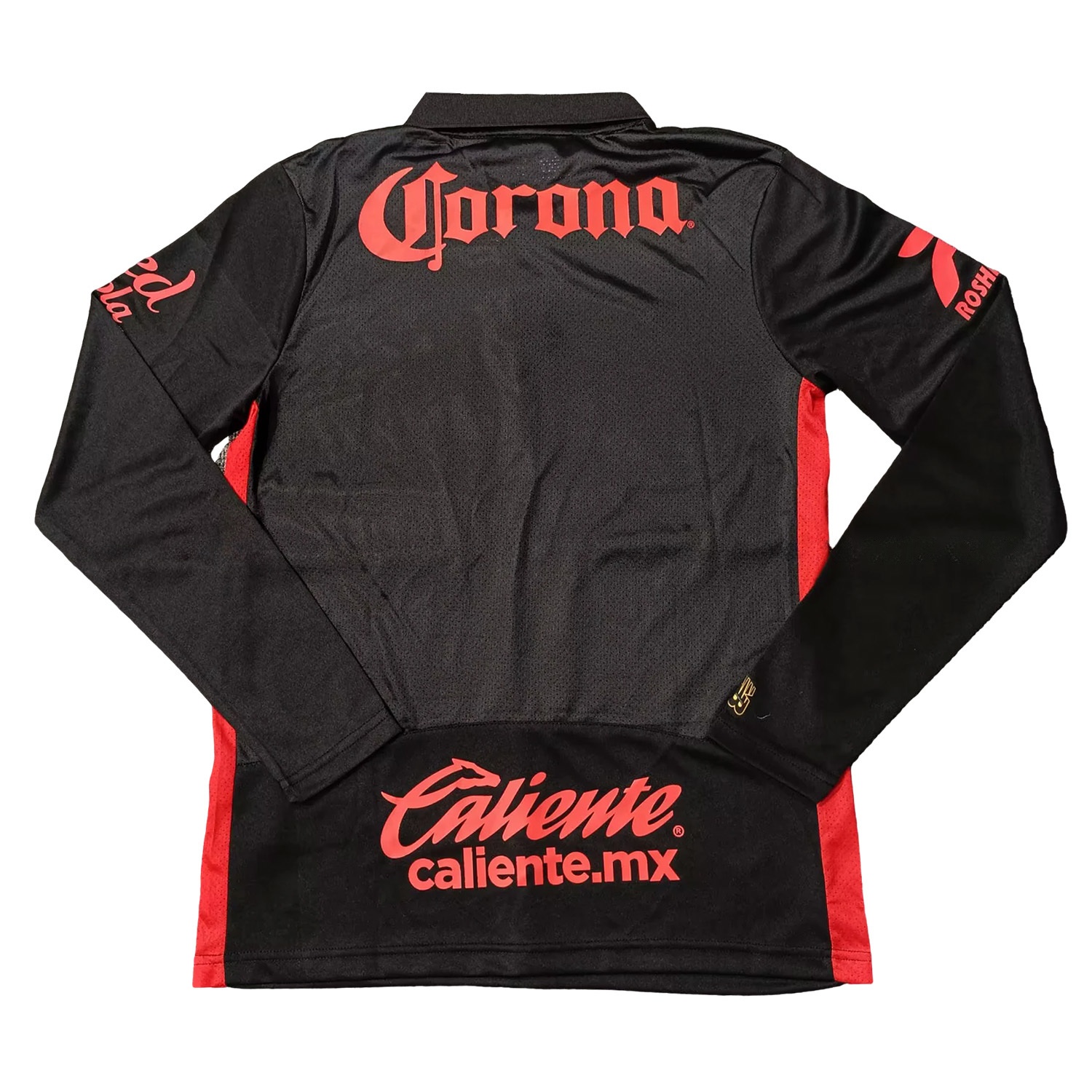 Toluca 25-26 Third Black Long Sleeves Jersey with Star - Player Version - UnitedFutballJersey