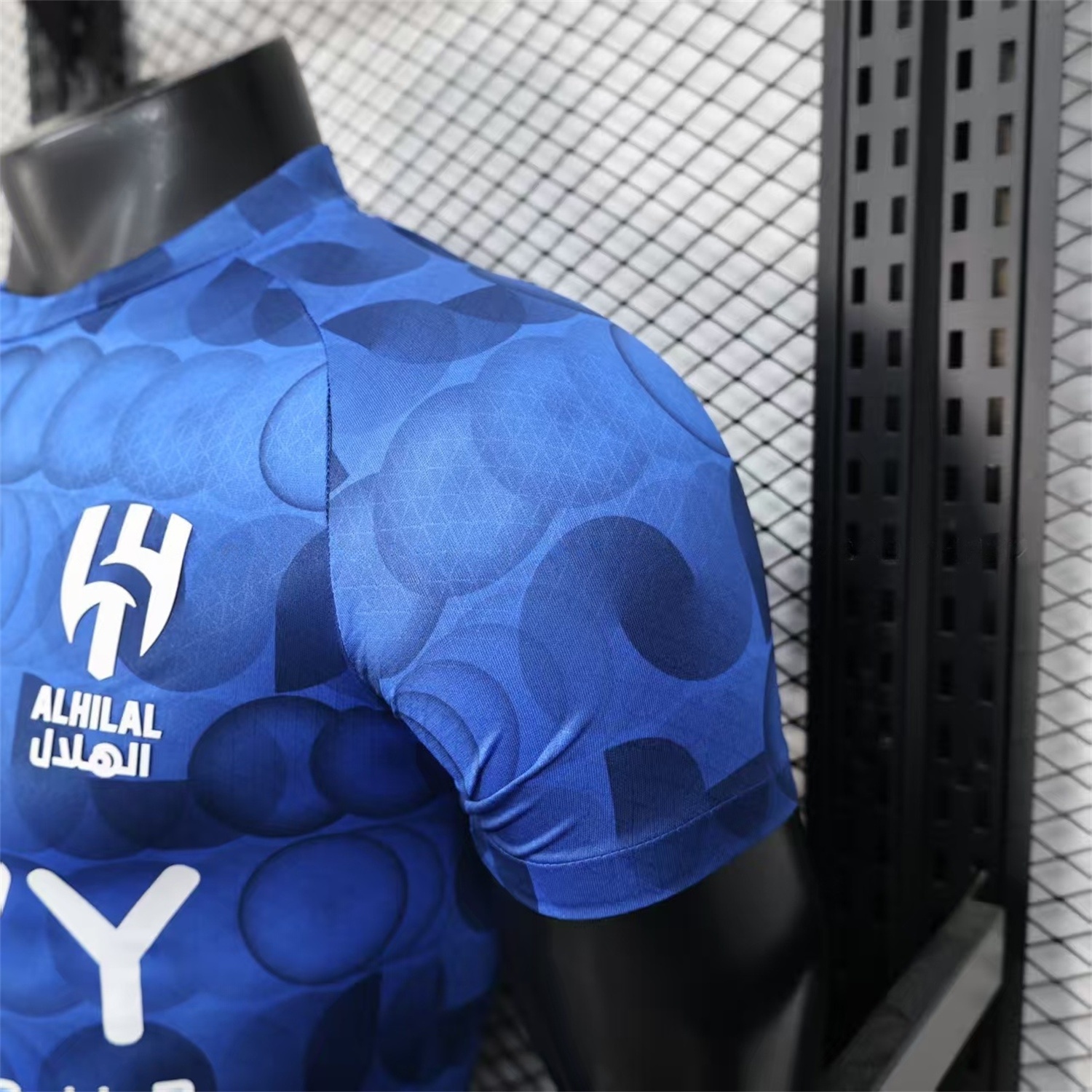 Al Hilal Riyadh Crescent 25-26 Pre-Match Training Blue Jersey - Player Version - UnitedFutballJersey