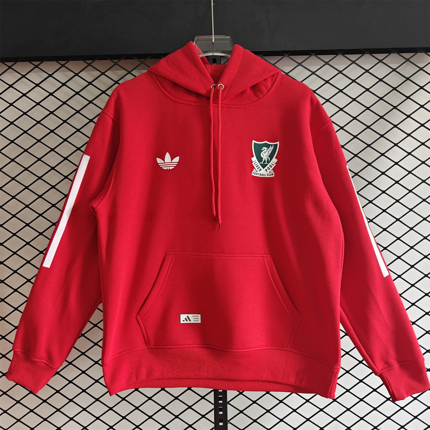 Liver.pool 25-26 Originals Terrace Icon Unisex Pullover Hoodie - UnitedFutballJersey