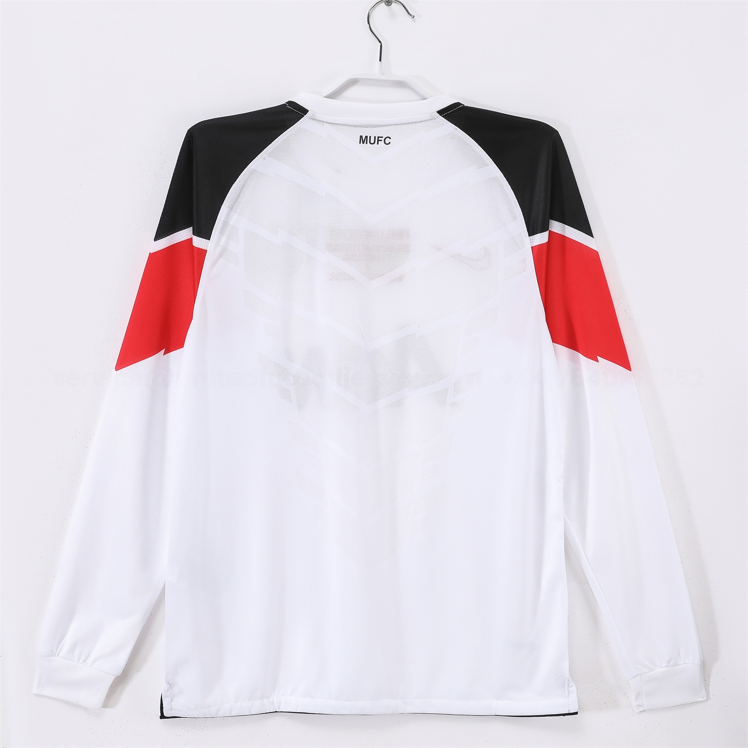 Retro Manchester United 10-11 Away Long Sleeves Jersey - Champions League Final Version - UnitedFutballJersey