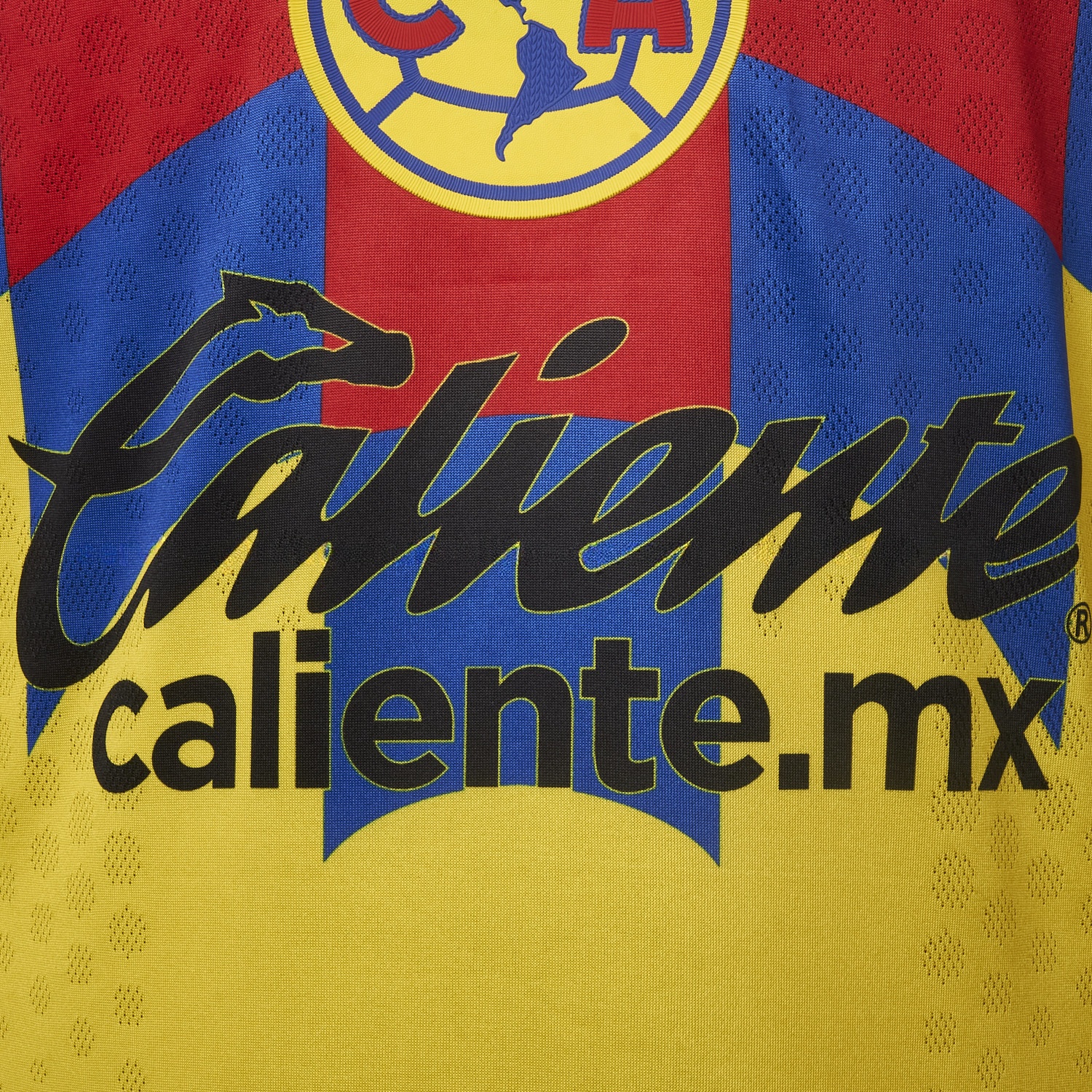 【Three-color Font】Club América 25-26 Home Yellow Jersey - Player Version - UnitedFutballJersey