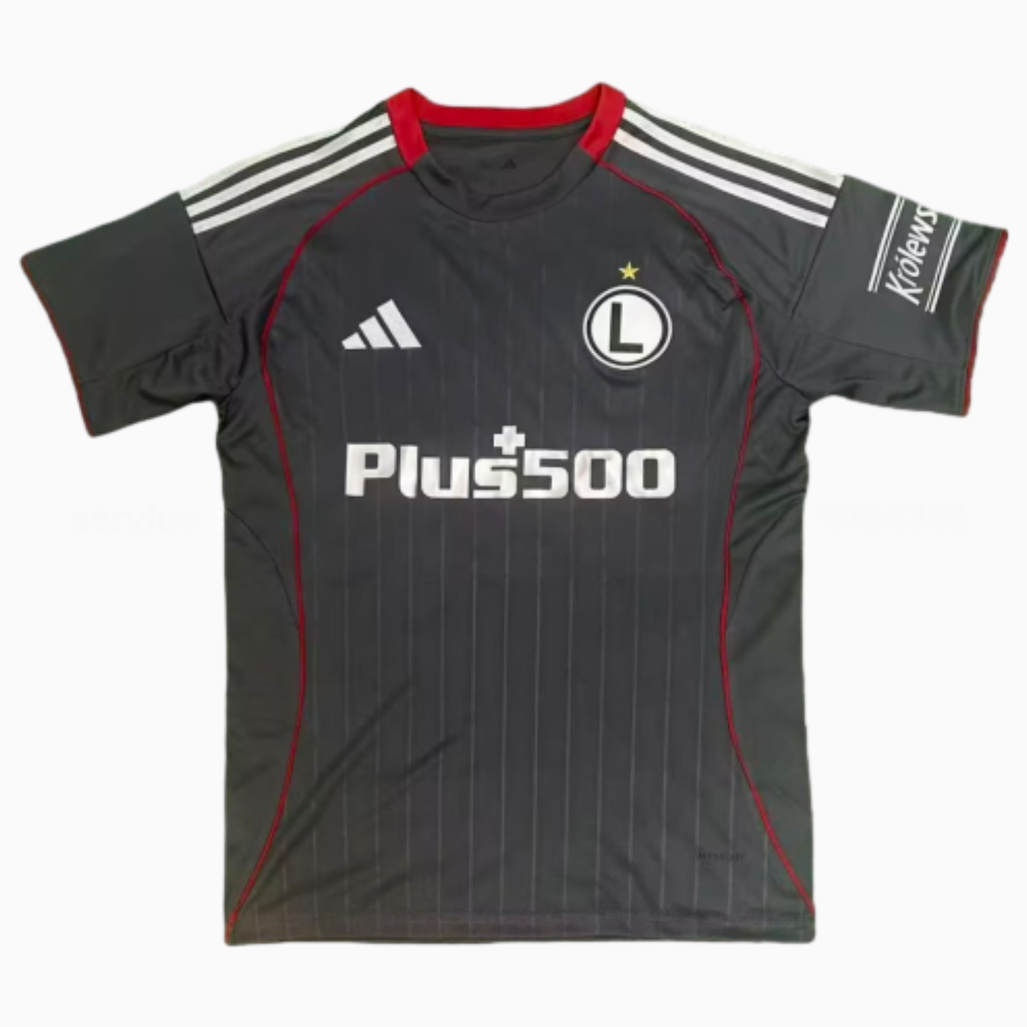 Legia Warszawa 25-26 Third Black Jersey - Fans Version - UnitedFutballJersey