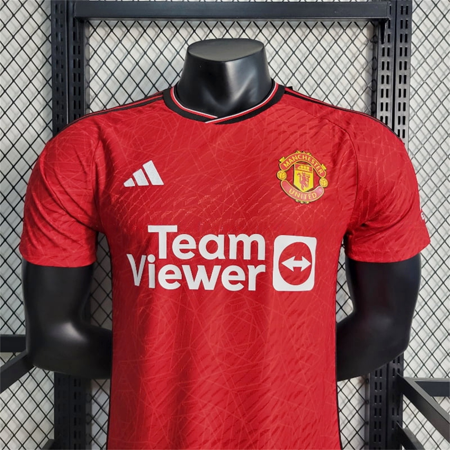 Retro Manchester United 2023-24 Home Red Jersey - Player Version - UnitedFutballJersey