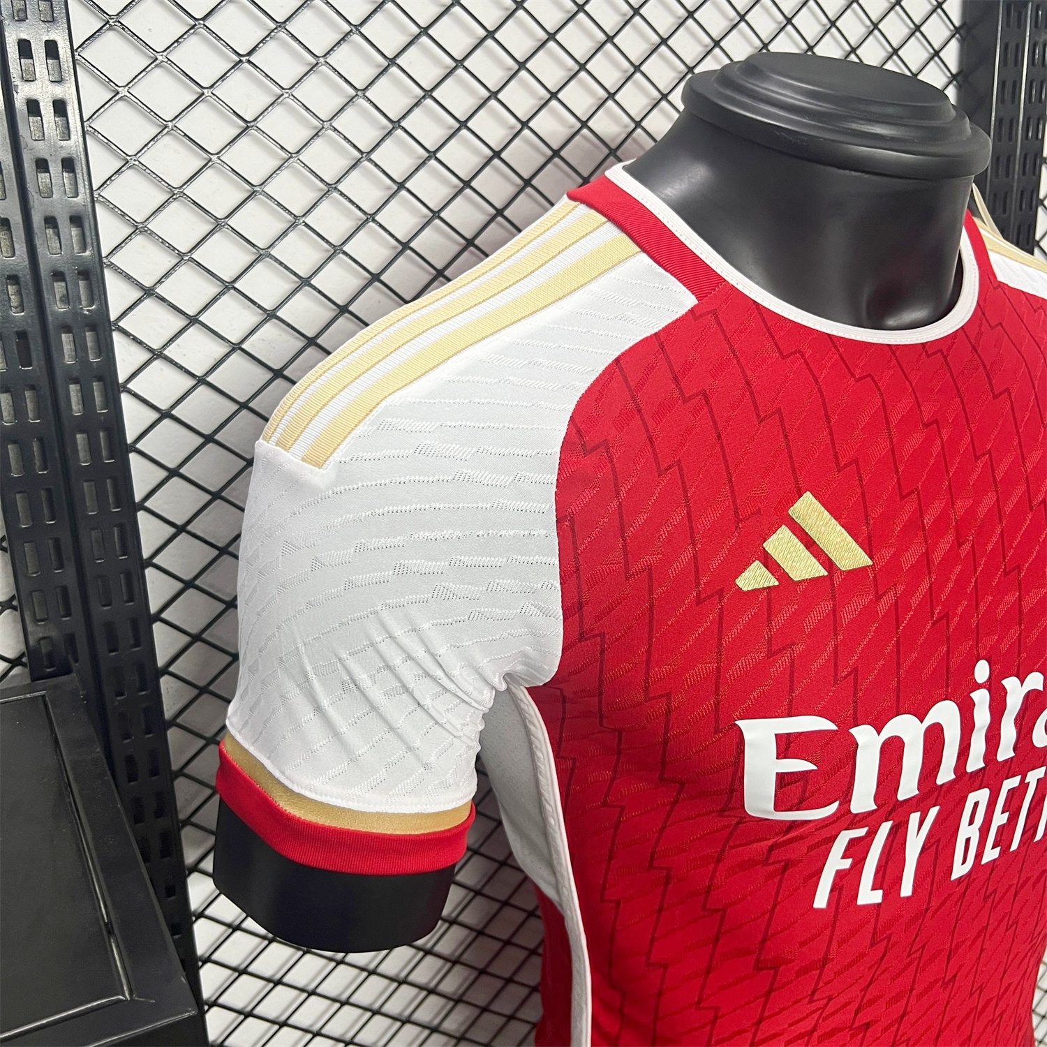 Retro Arsenal 2023-24 Home Red Jersey - Player Version - UnitedFutballJersey