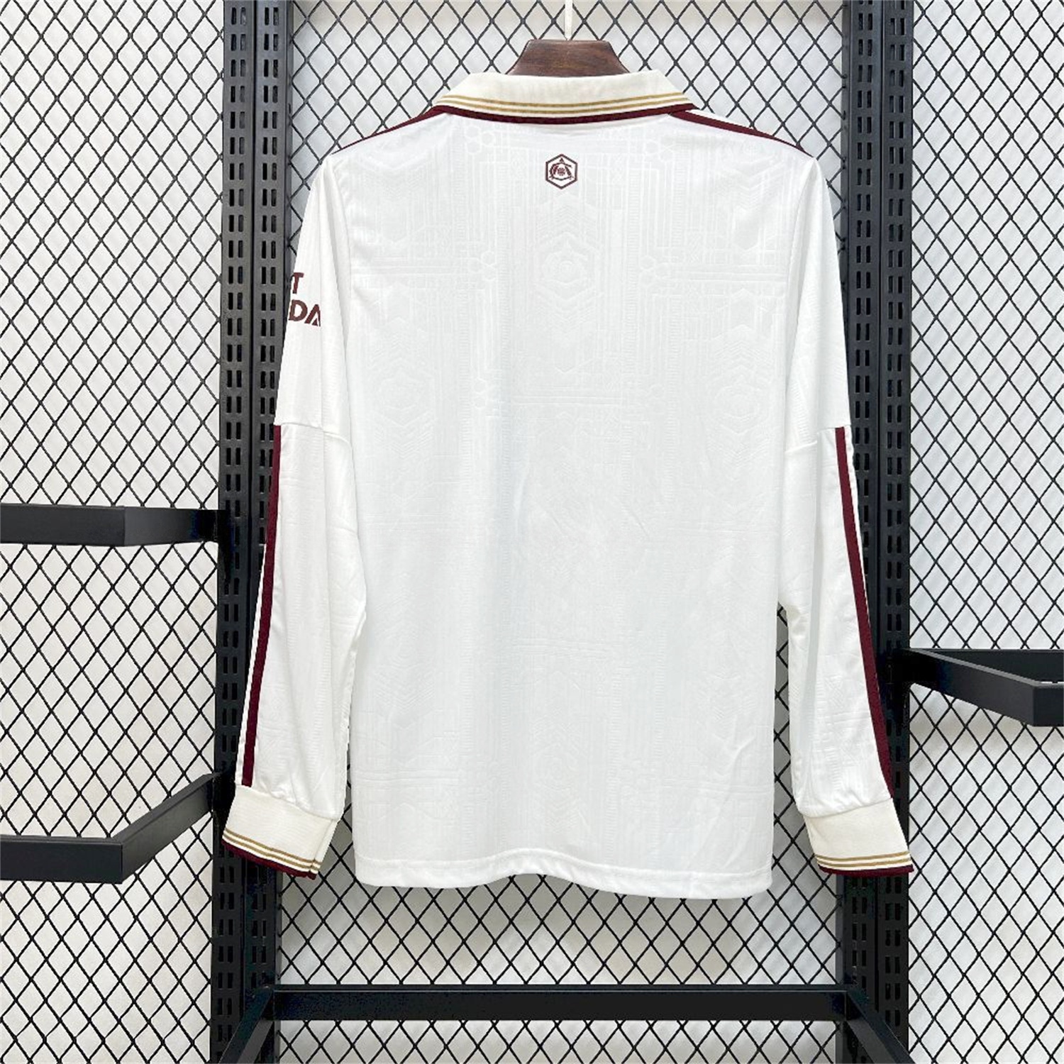 Arsenal 25-26 Third White Long Sleeves Jersey - Fans Version - UnitedFutballJersey