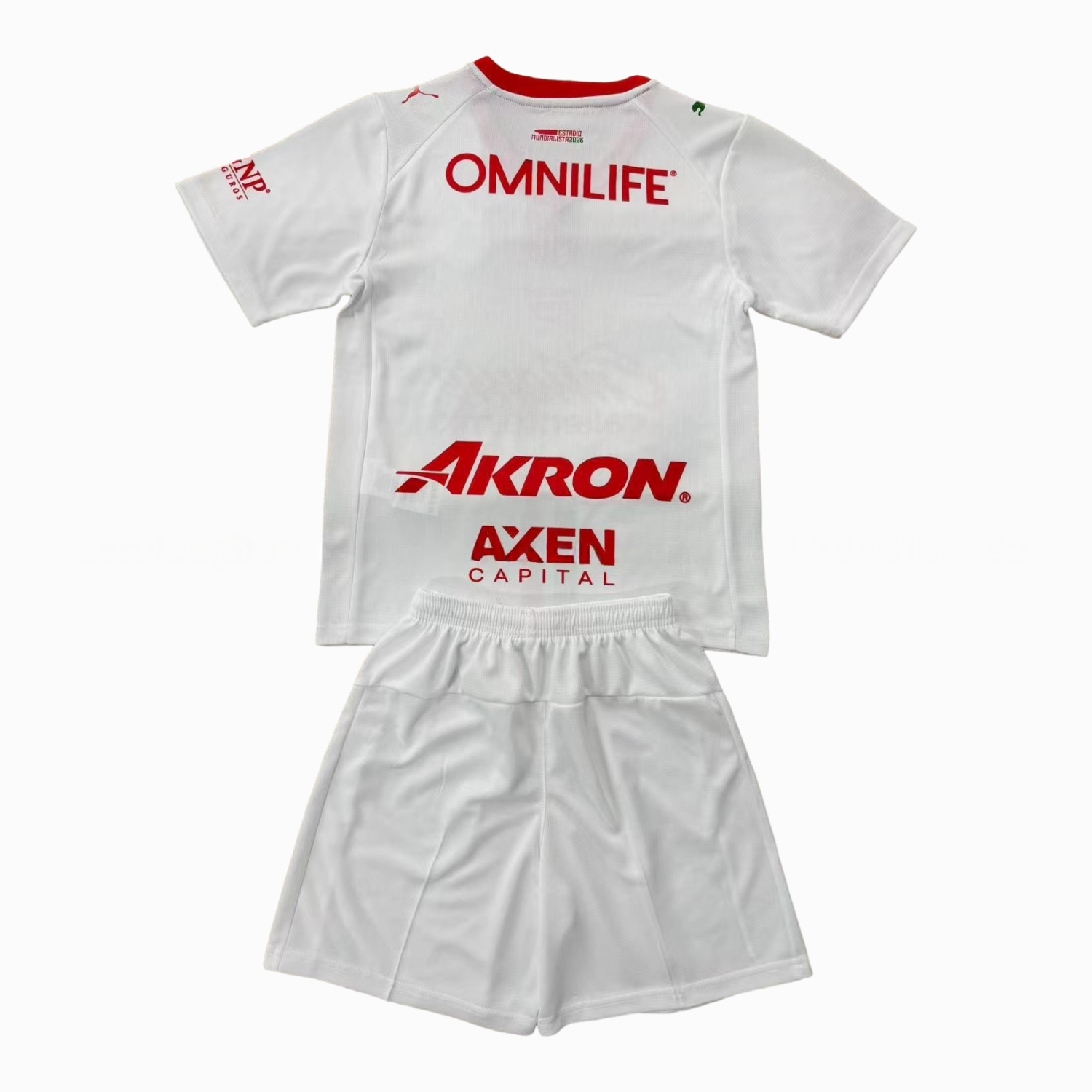 Chivas de Guadalajara 25-26 Away White Kids Kit - UnitedFutballJersey