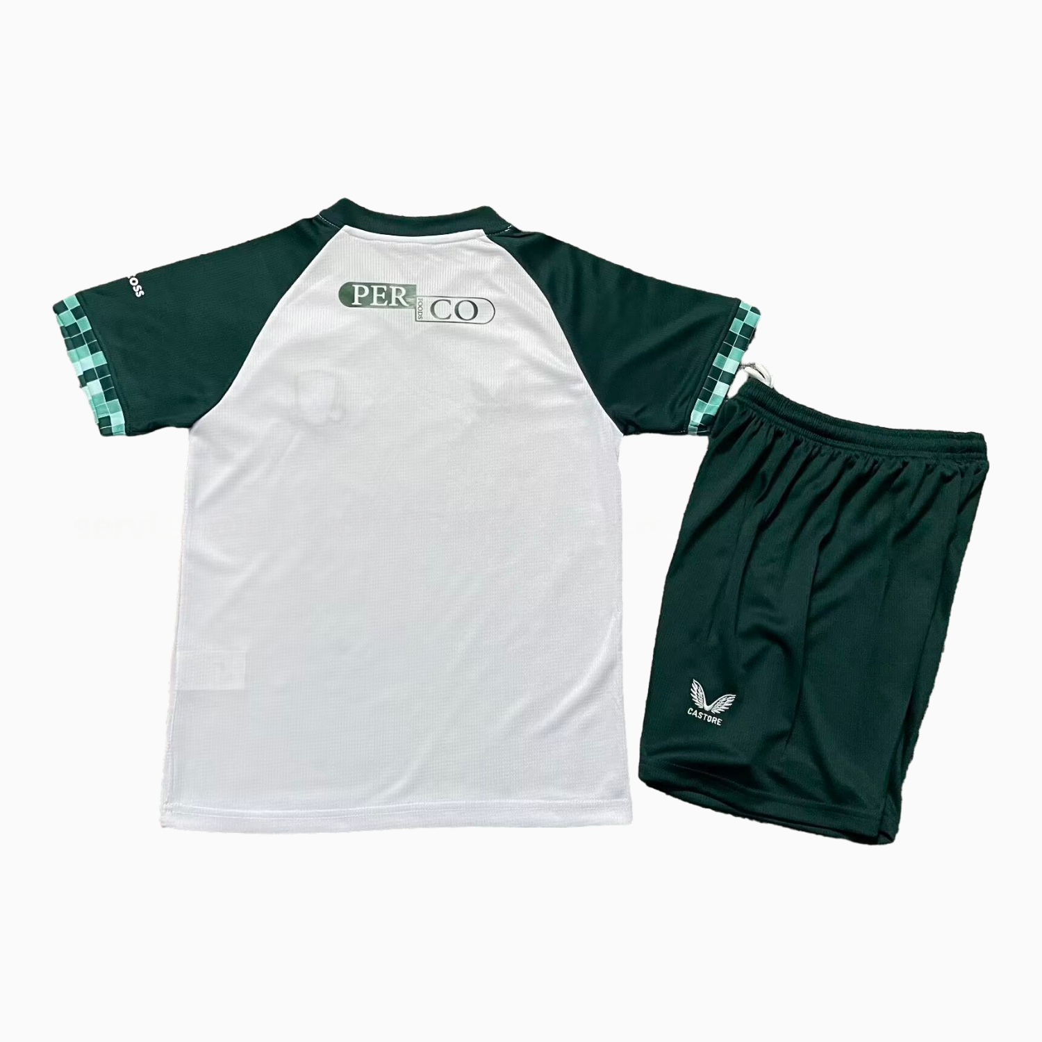Middlesbrough 25-26 Third White And Green Kids Kit - UnitedFutballJersey
