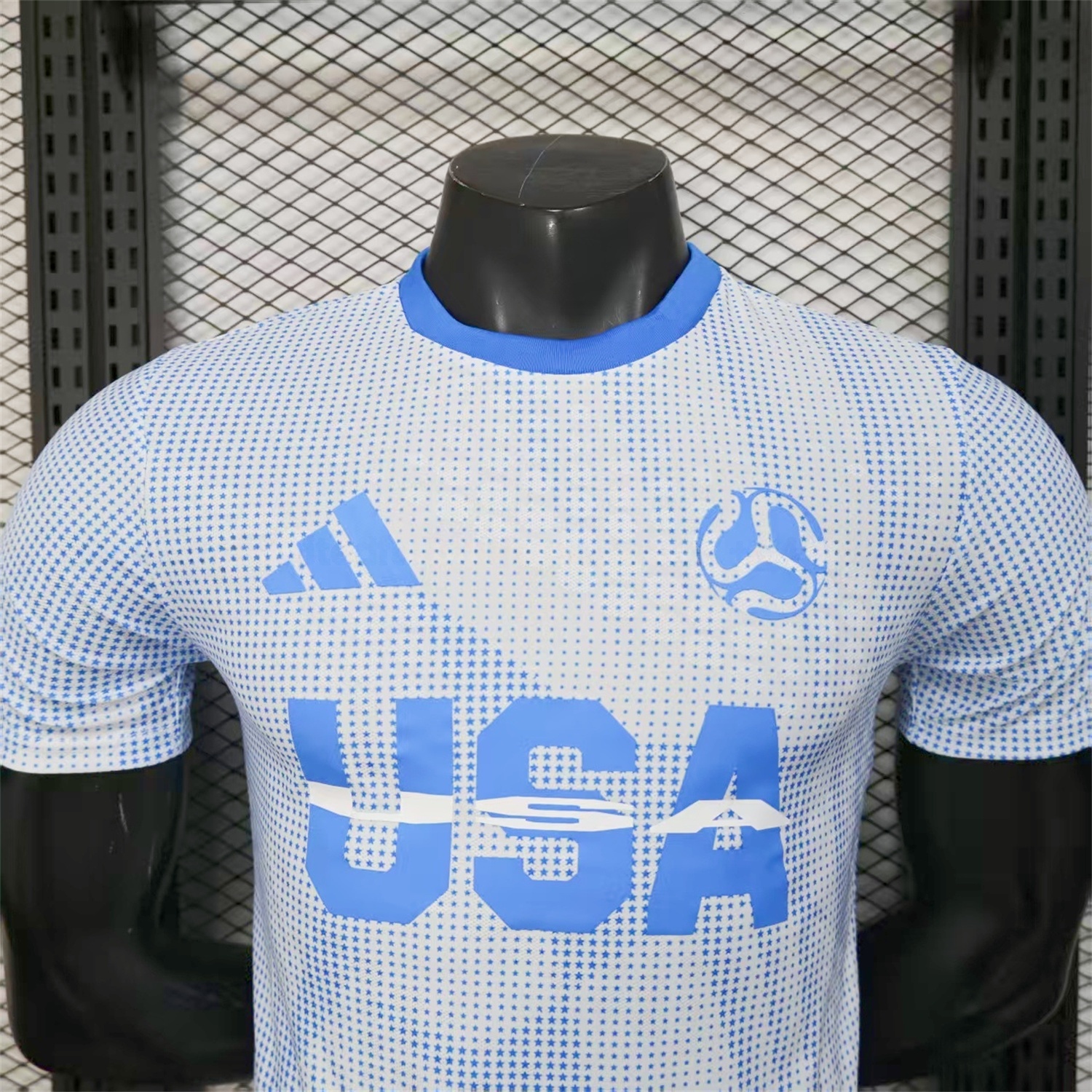 United States USA 25-26 World Cup Promotion Blue Jersey - Player Version - UnitedFutballJersey