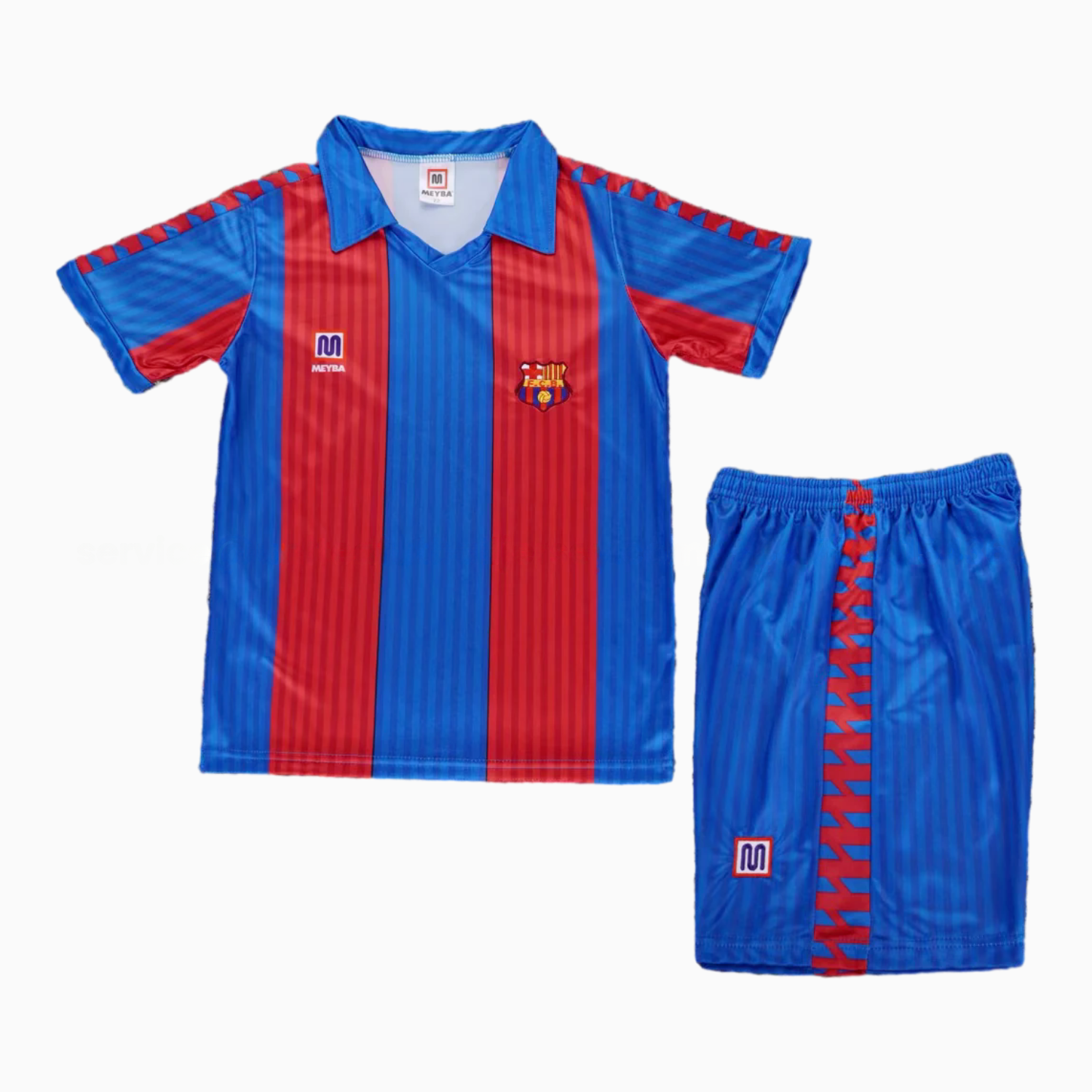 Retro Barcelona 1989-92 Home Kids Kit - UnitedFutballJersey