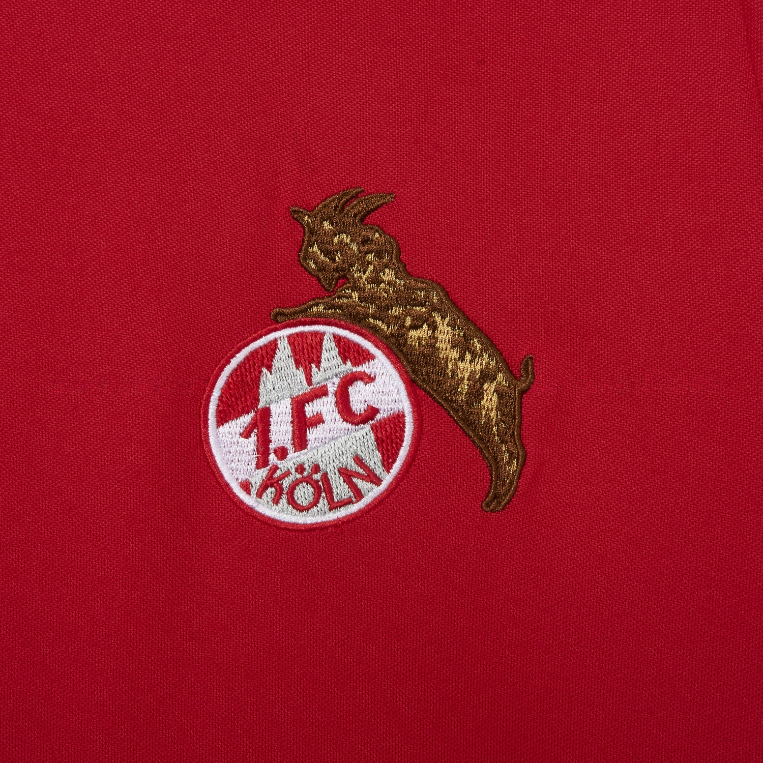 Retro 1. FC Köln 1977-78 Home Red Jersey - UnitedFutballJersey