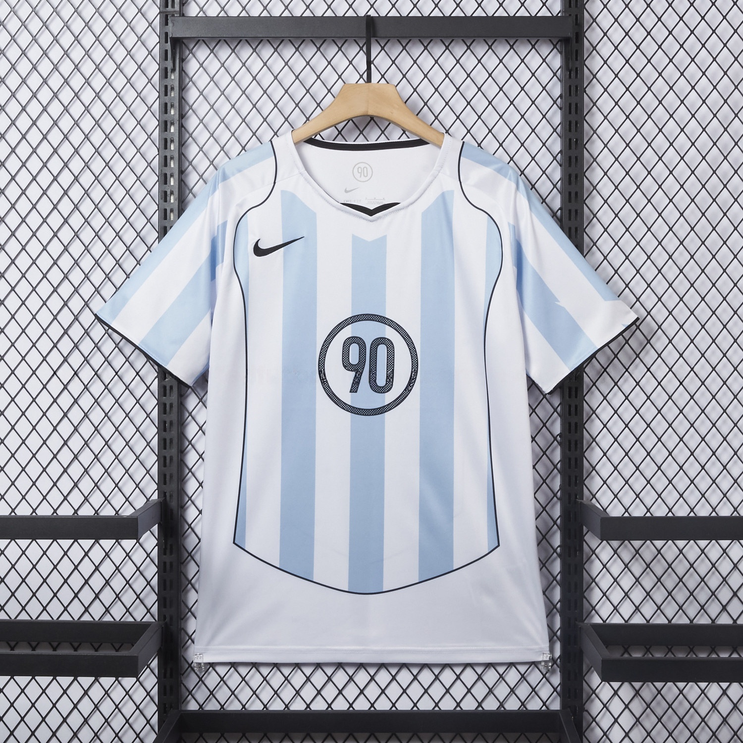 Argentina 25-26 Retro Style Total 90 Blue White Jersey - Fans Version - UnitedFutballJersey