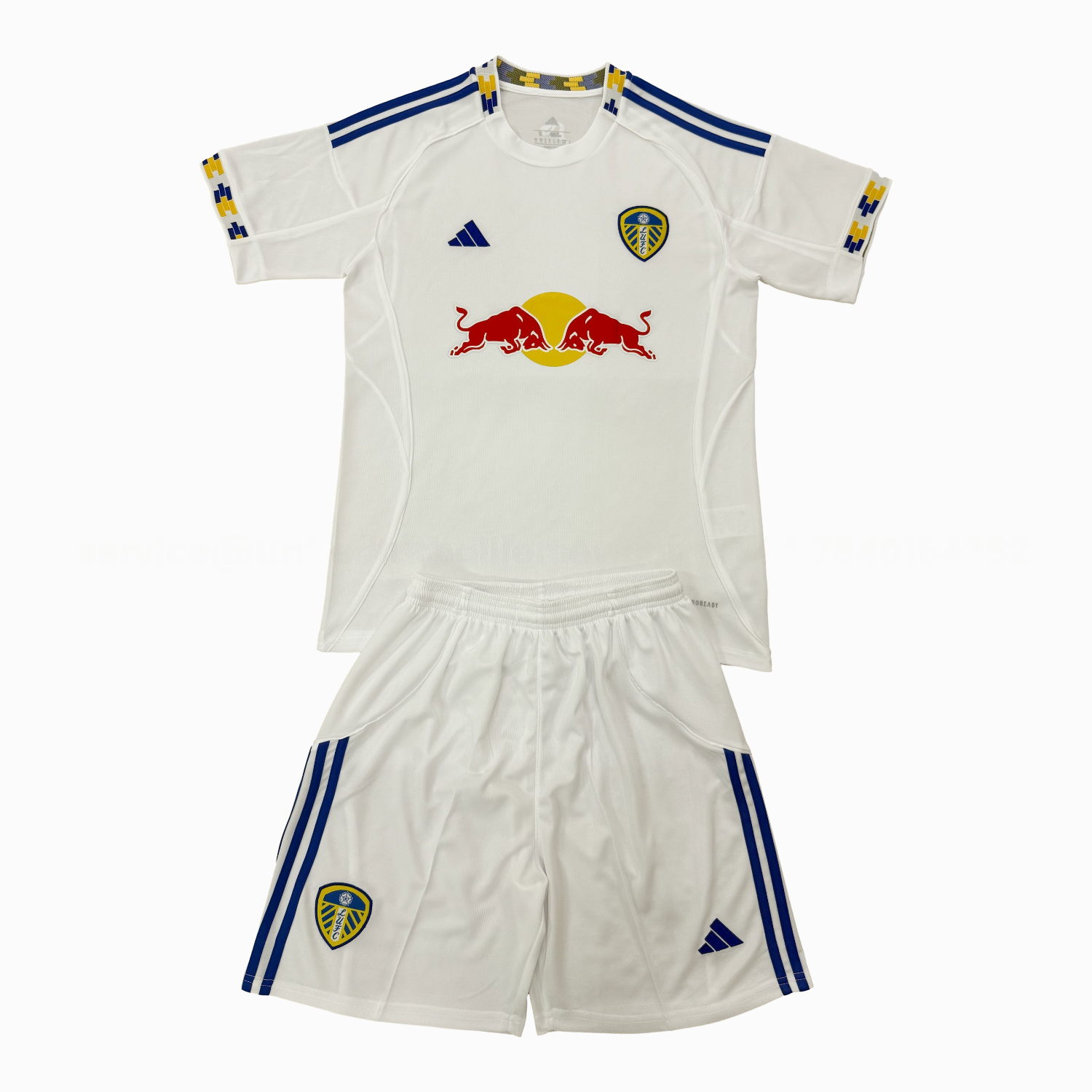 Leeds United 25-26 Home Men's Adult Jersey Set - Fans Version - UnitedFutballJersey