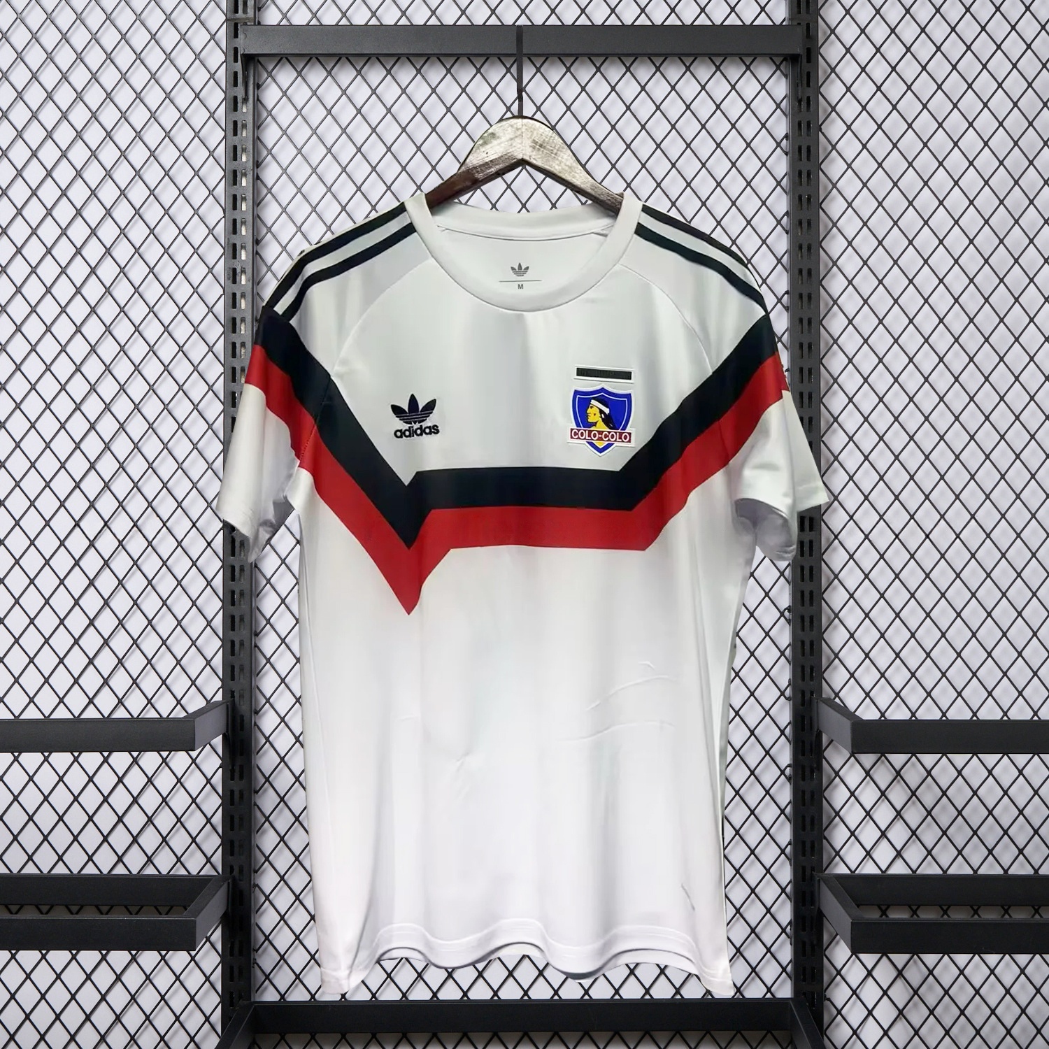 Colo Colo 25-26 Retro Style White Jersey - Fans Version - UnitedFutballJersey