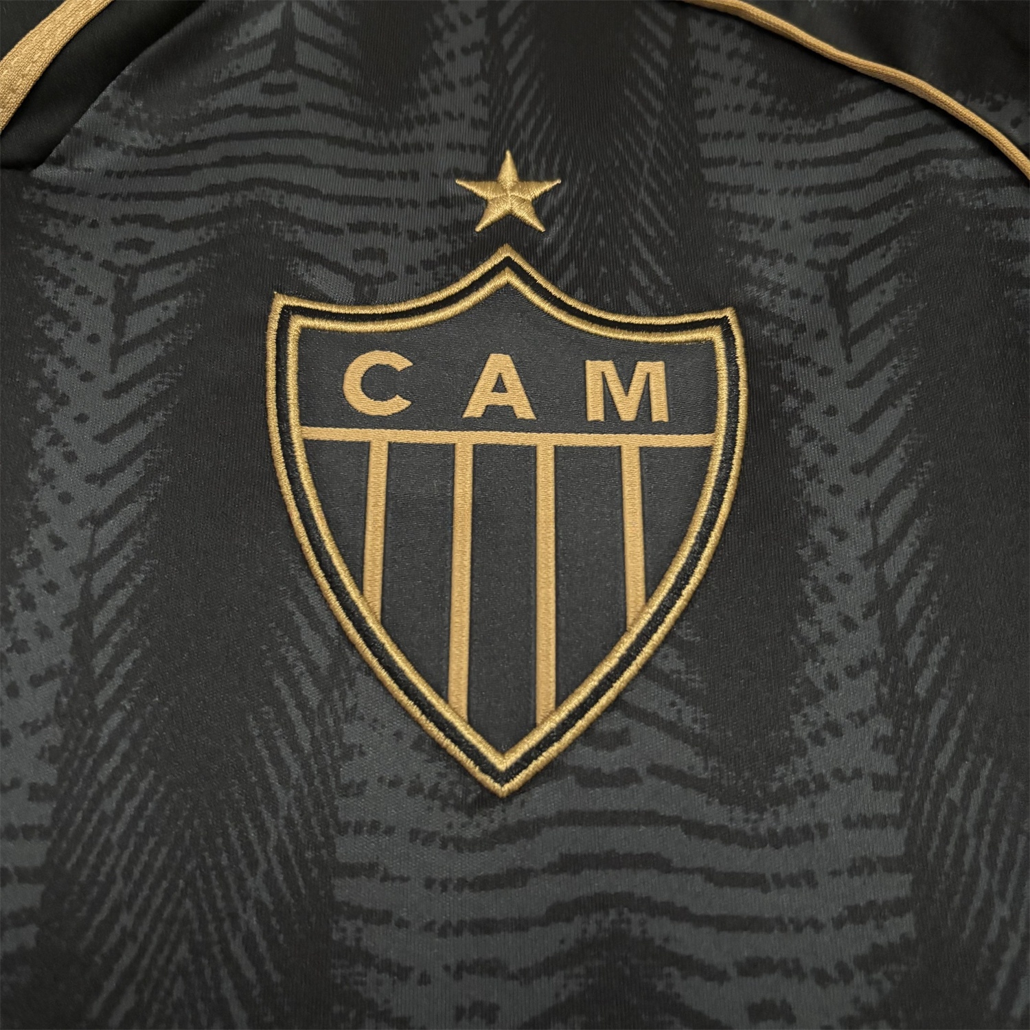 Atletico Mineiro 25-26 Third Black And Gold Jersey - Fans Version - UnitedFutballJersey
