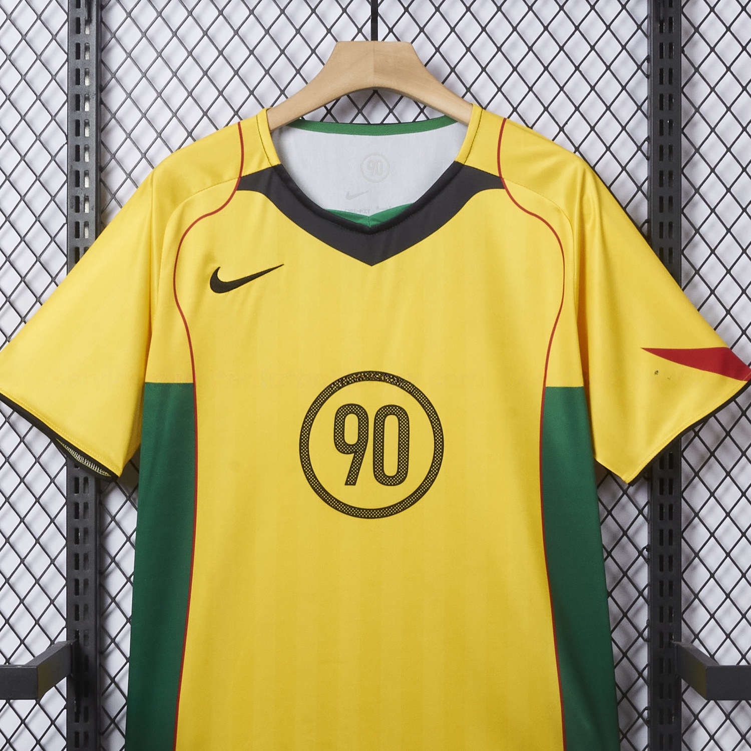 Brazil 25-26 Retro Style Total 90 Yellow Jersey - Fans Version - UnitedFutballJersey