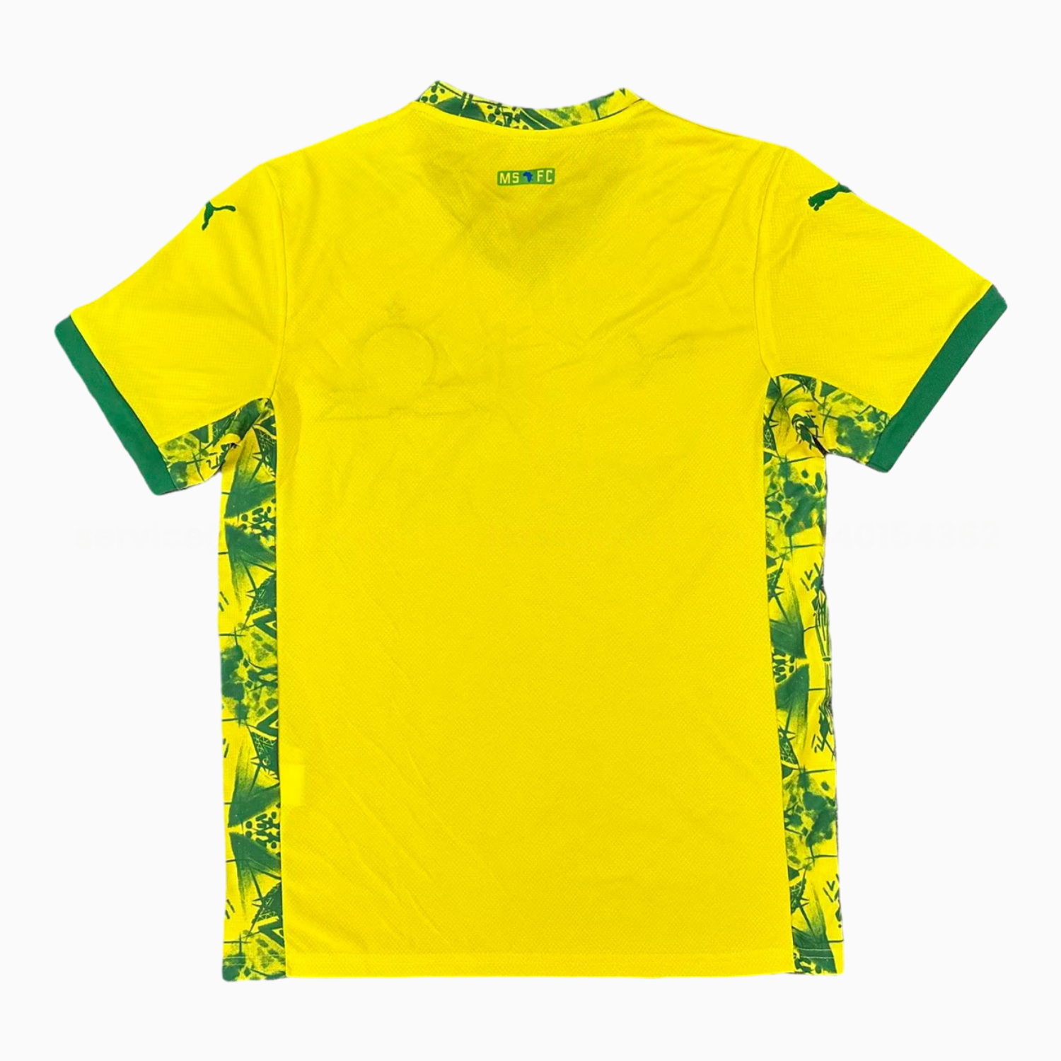 Mamelodi Sundowns 25-26 Home Yellow Jersey - Fans Version - UnitedFutballJersey