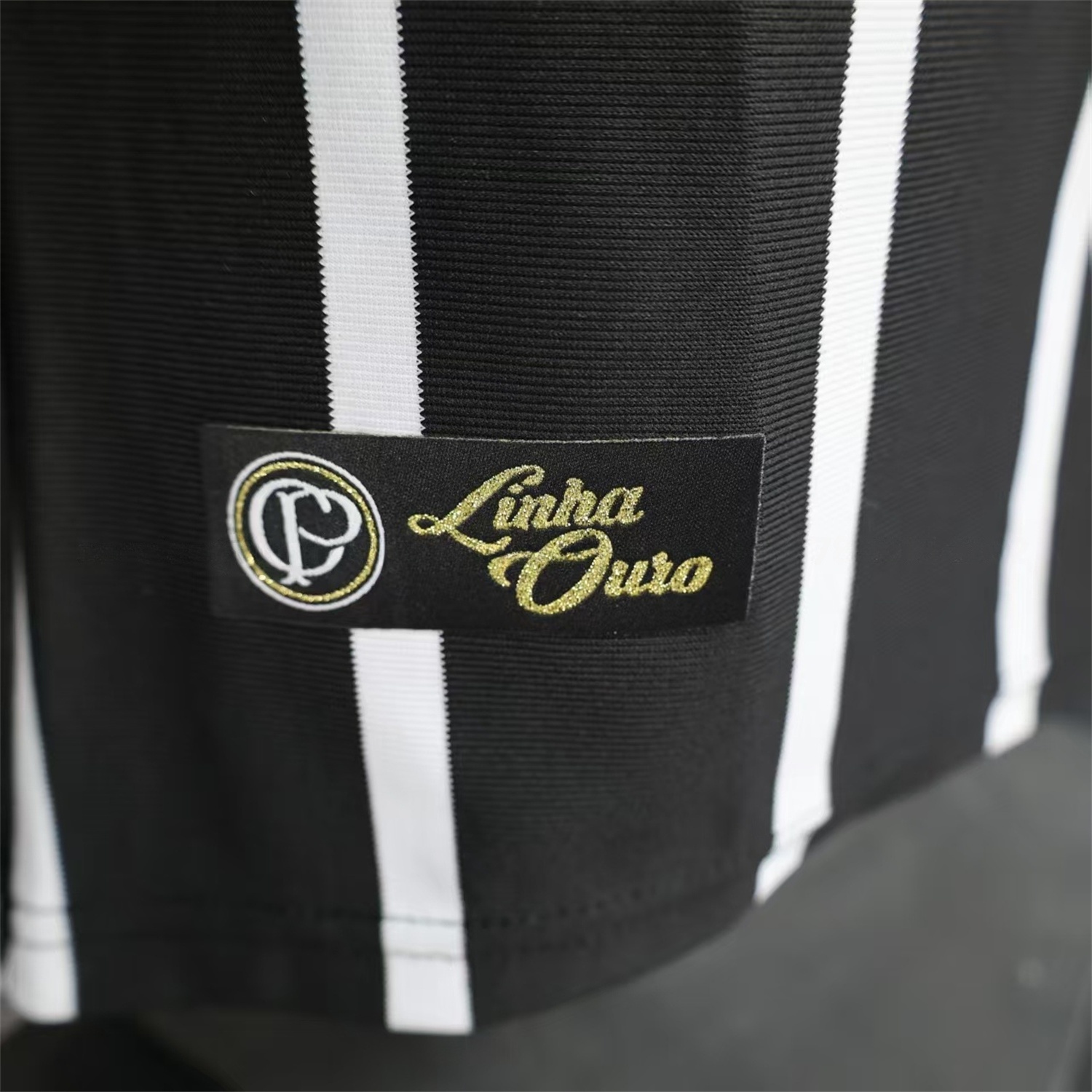 Corinthians 25-26 Black And White Special Jersey - Player Version - UnitedFutballJersey