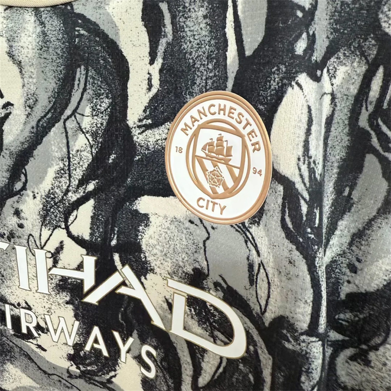 Manchester City 25-26 Year of the Horse Ink Painting Special Kids Kit - UnitedFutballJersey