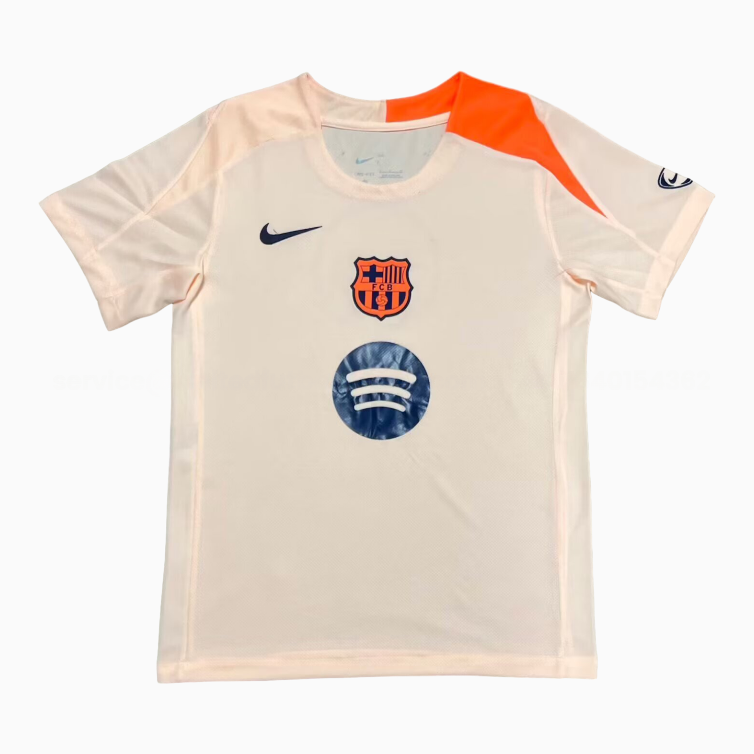 Barcelona 25-26 Light Pink Training Jersey - Fans Version - UnitedFutballJersey