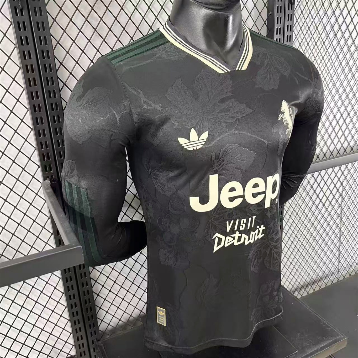 Juventus 25-26 Third Black Long Sleeves Jersey - Player Version - UnitedFutballJersey