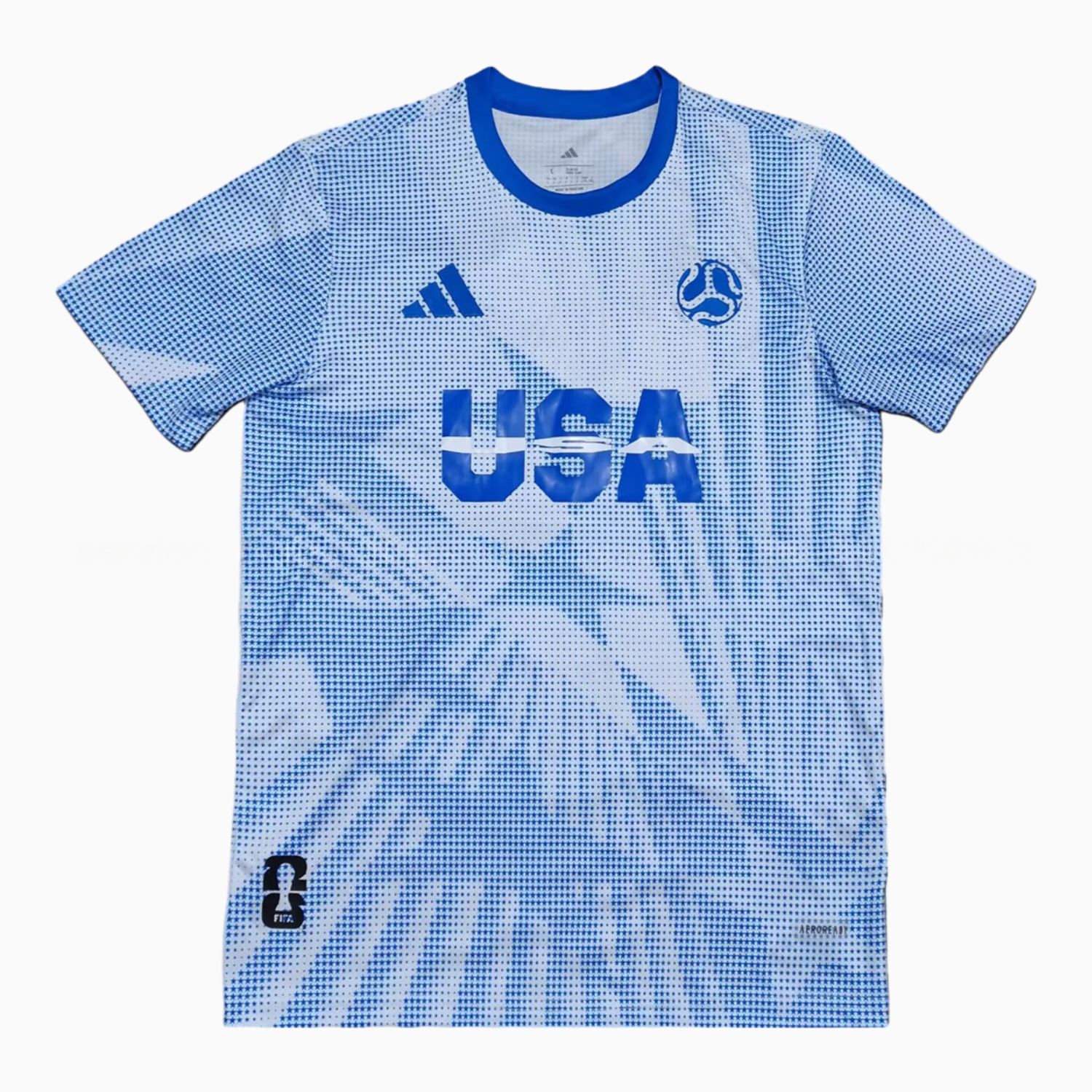 United States USA 25-26 World Cup Promotion Blue Jersey - Fans Version - UnitedFutballJersey