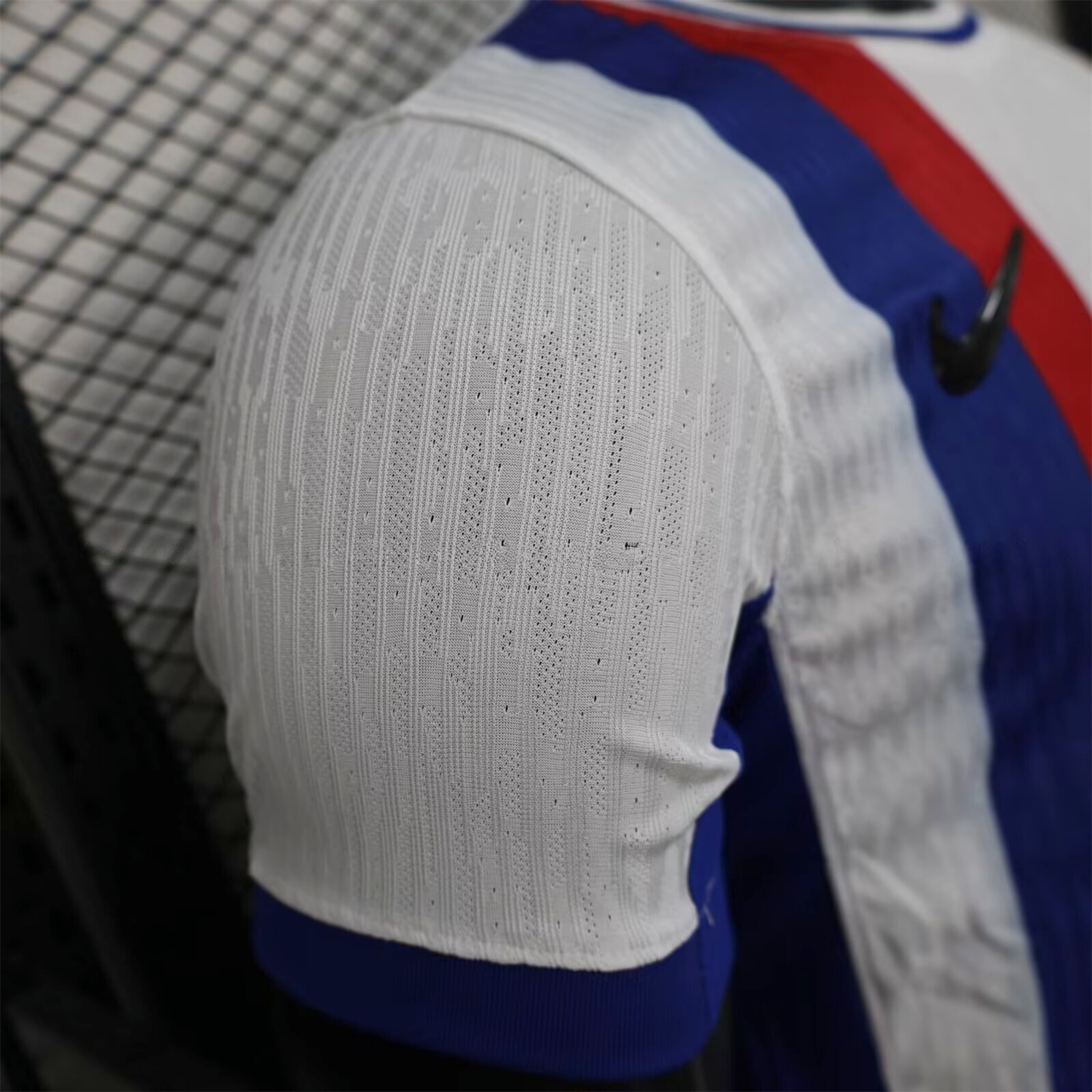 Barcelona 25-26 Red And Blue Vertical Stripes Special White Jersey - Player Version - UnitedFutballJersey