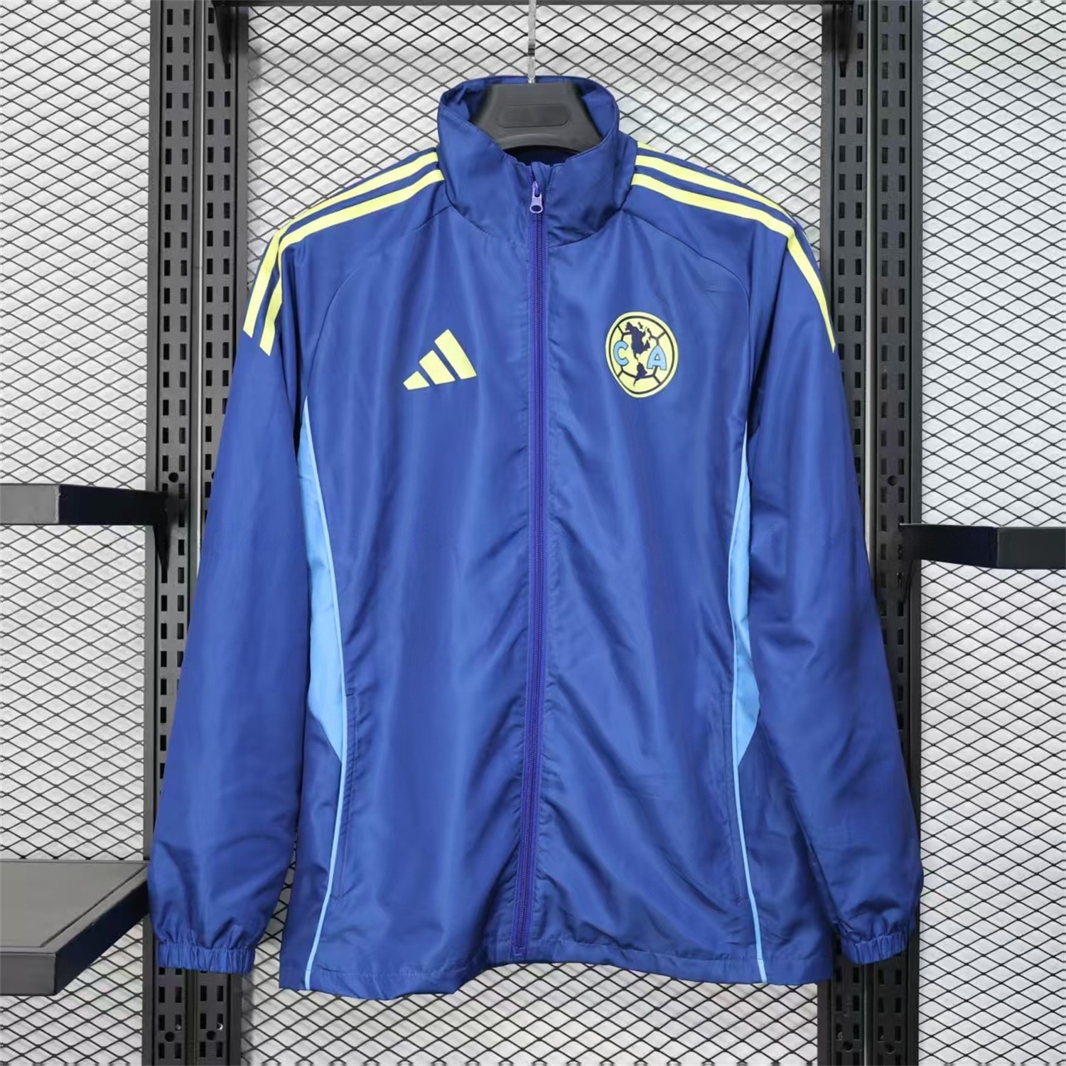 Club América 25-26 Blue Windbreaker Jacket - Deep Green - UnitedFutballJersey