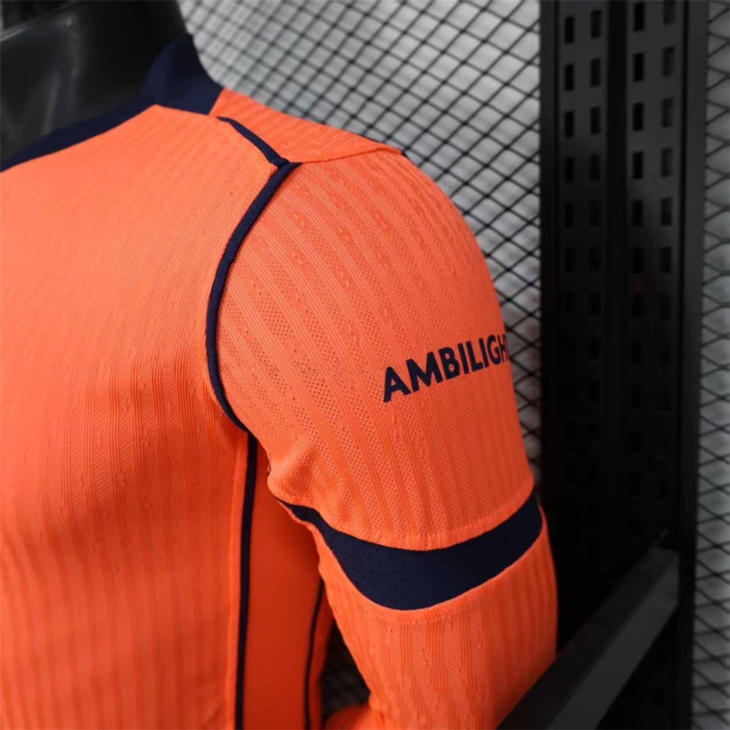 Barcelona 25-26 Third Orange Long Sleeves Jersey - Player Version - UnitedFutballJersey