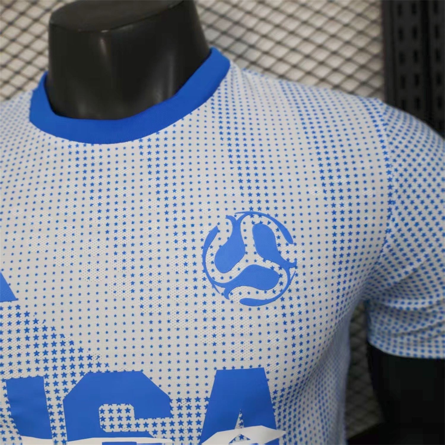 United States USA 25-26 World Cup Promotion Blue Jersey - Player Version - UnitedFutballJersey