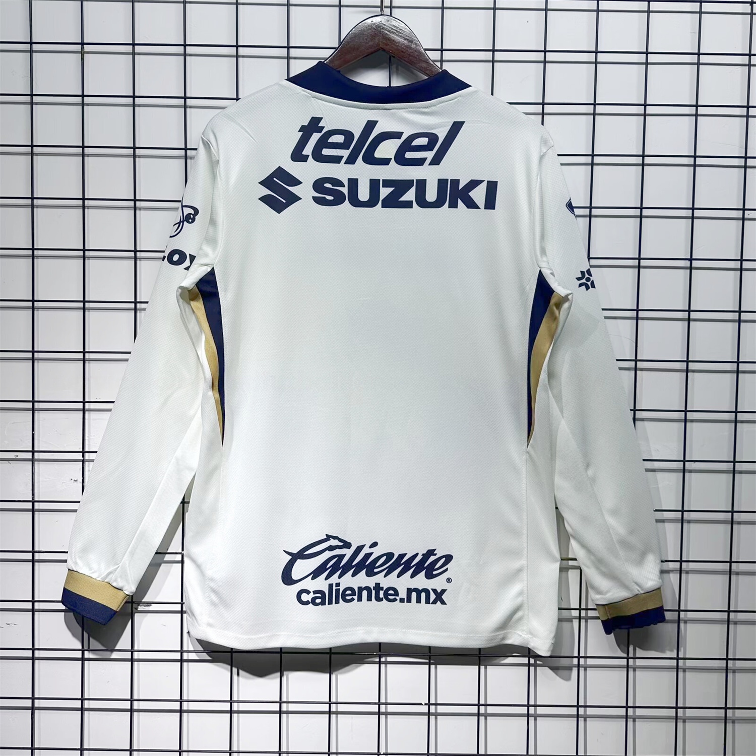 Pumas UNAM 25-26 Home Long Sleeves Jersey - Fans Version - UnitedFutballJersey