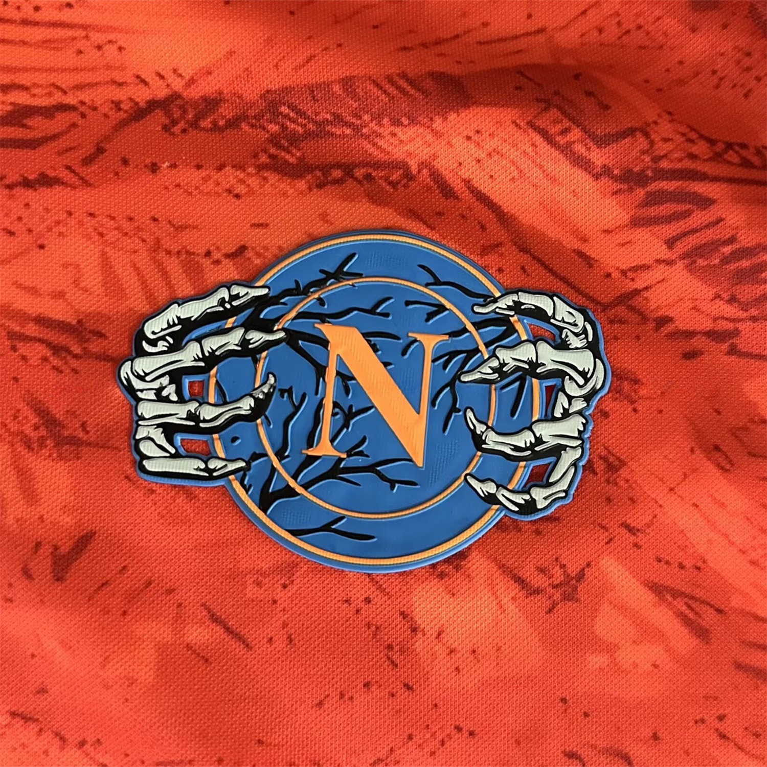 Napoli 25-26 Halloween Orange Goalkeeper Jersey - Fans Version - UnitedFutballJersey