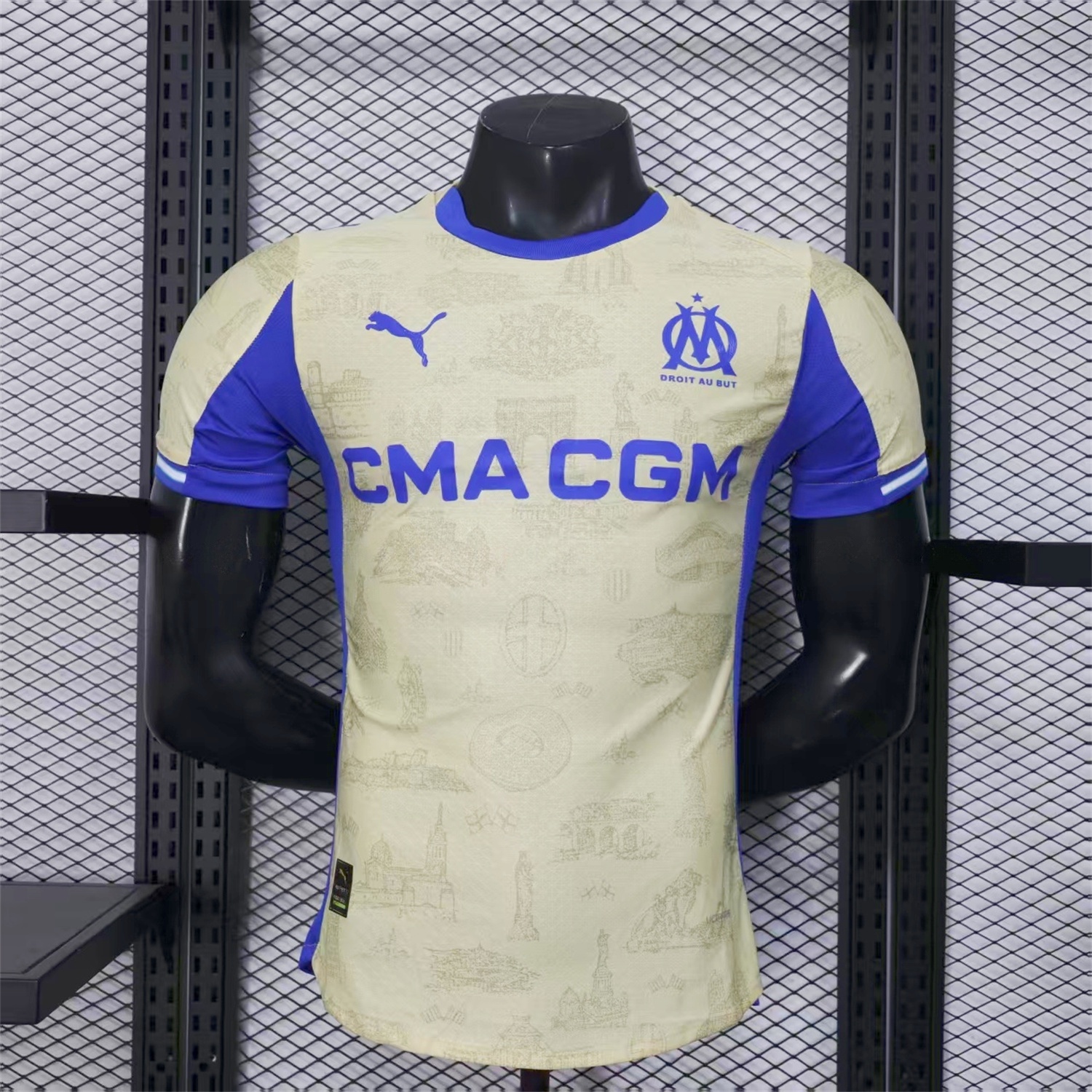 Marseille 25-26 Fourth Jersey -Player Version - UnitedFutballJersey
