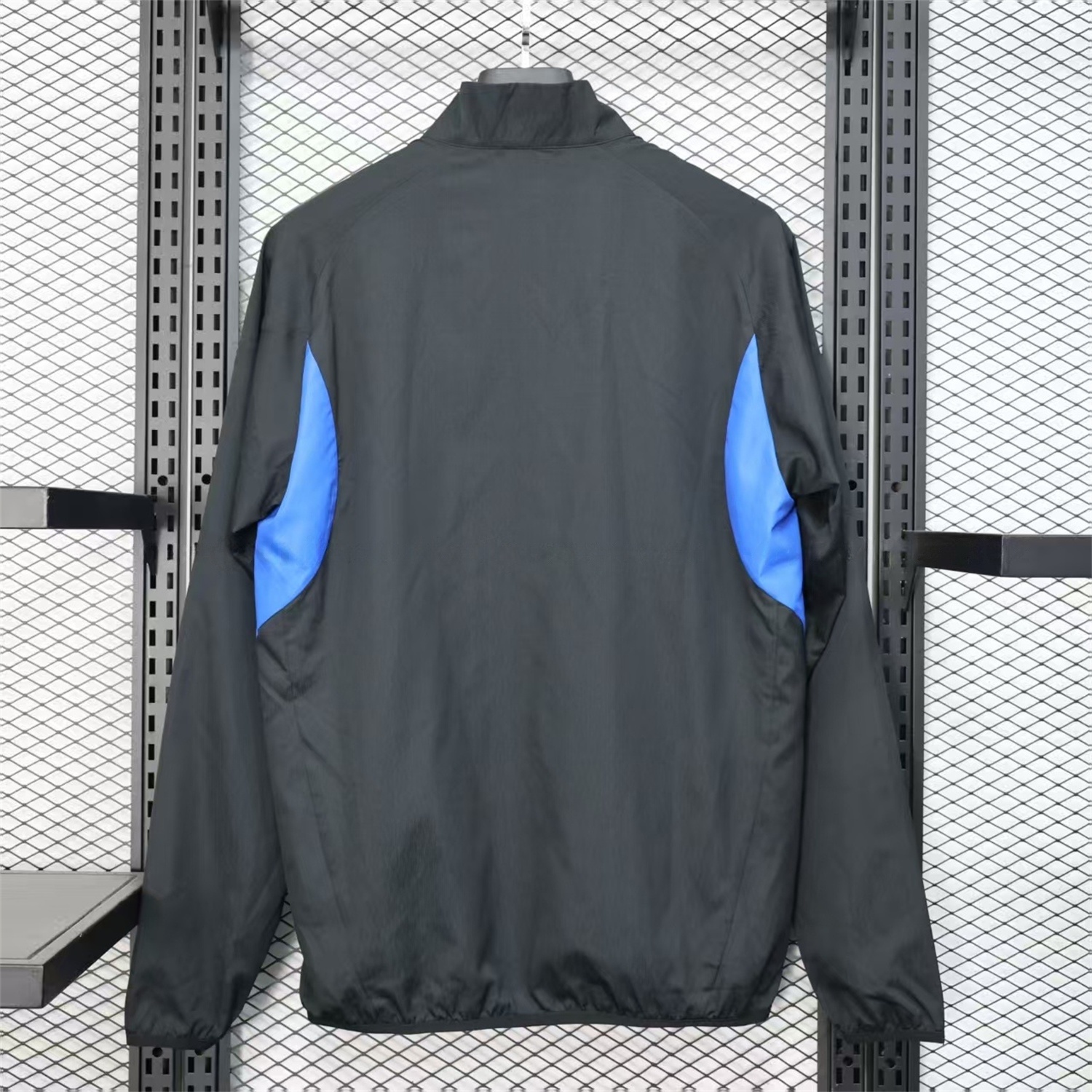 Manchester United 25-26 Black Windbreaker Jacket - Deep Green - UnitedFutballJersey