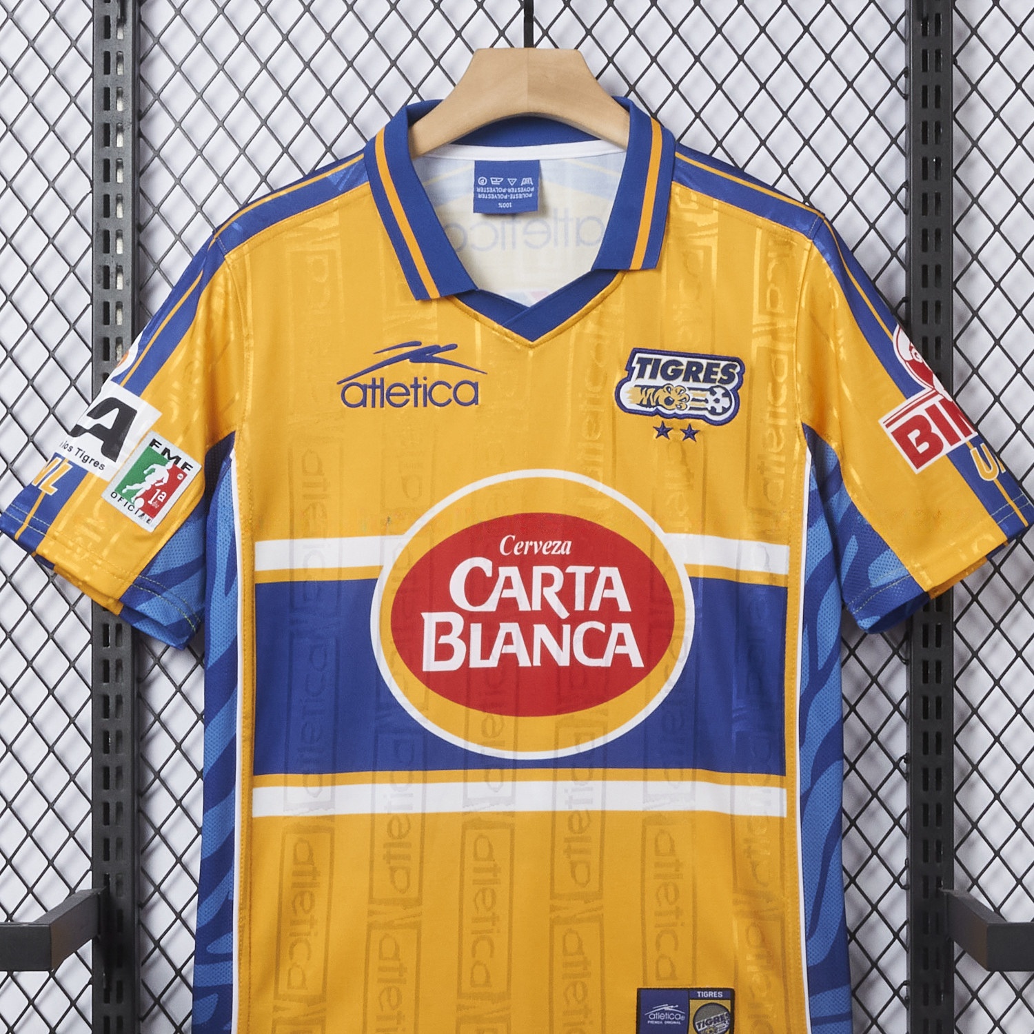 Retro Tigres UANL 1999-00 Home Jersey - UnitedFutballJersey