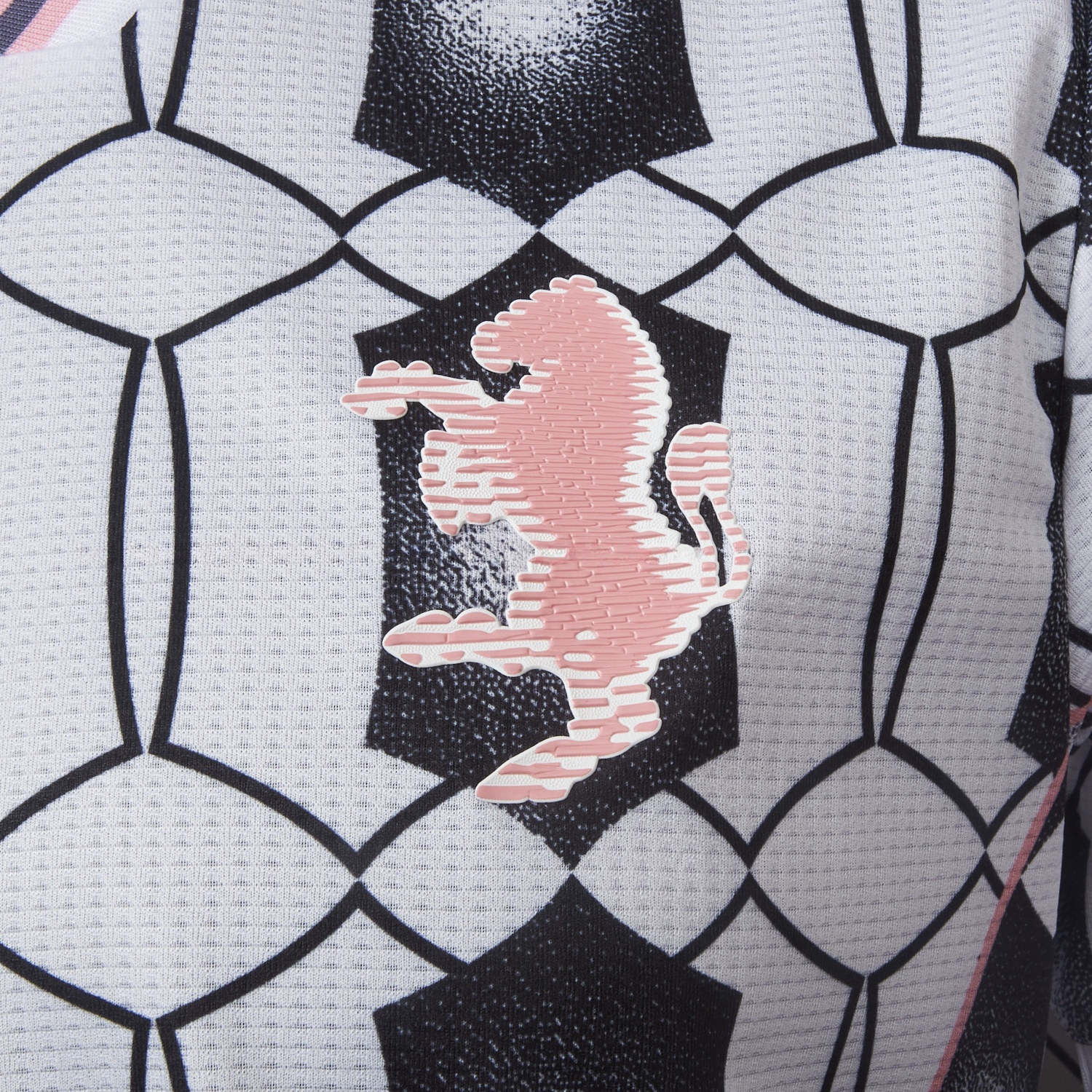 Juventus 25-26 Retro-Style Hexagonal Pattern Jersey - Player Edition - UnitedFutballJersey