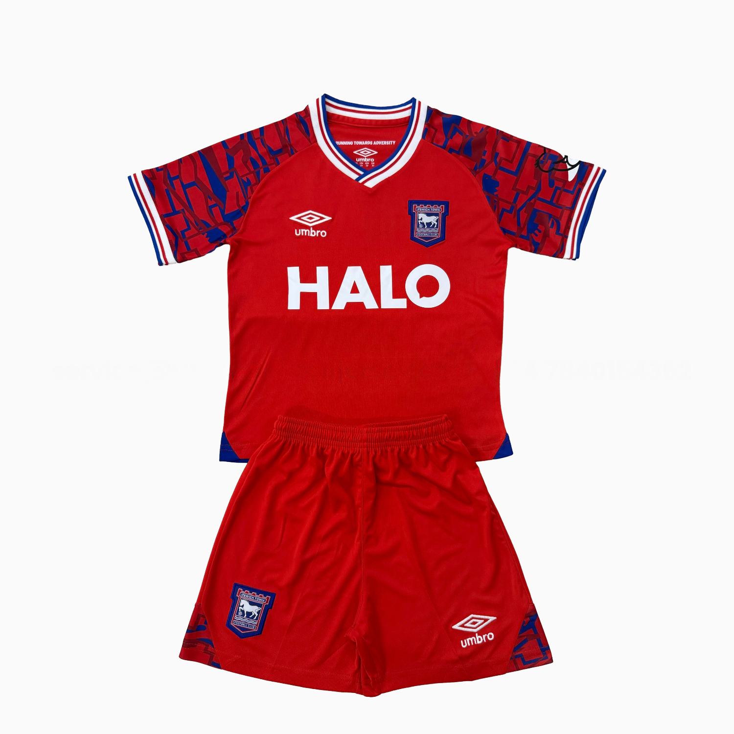 Ipswich Town 25-26 Away Men's Adult Jersey Set - Fans Version - UnitedFutballJersey