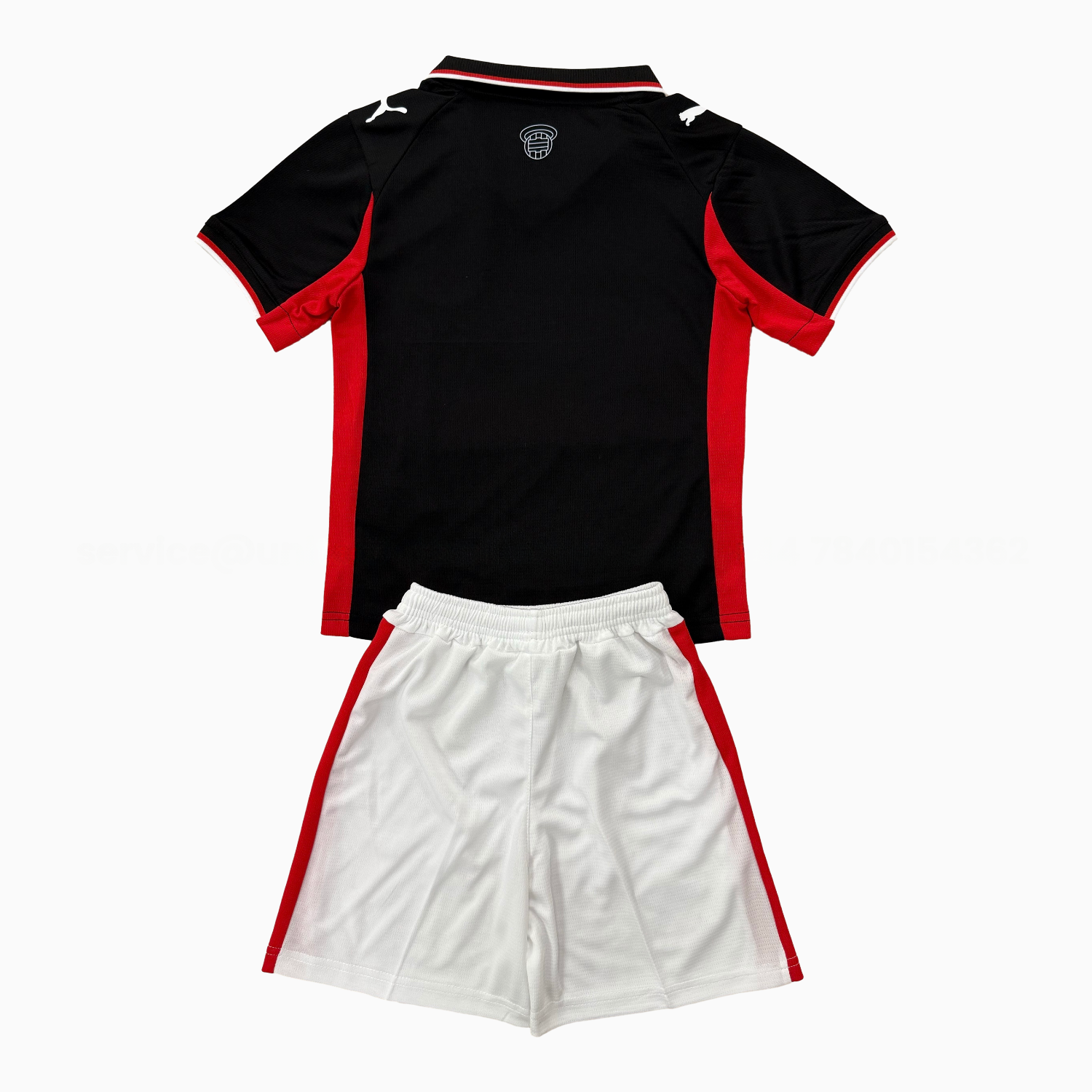 Southampton 25-26 Third Black Kids Kit - UnitedFutballJersey