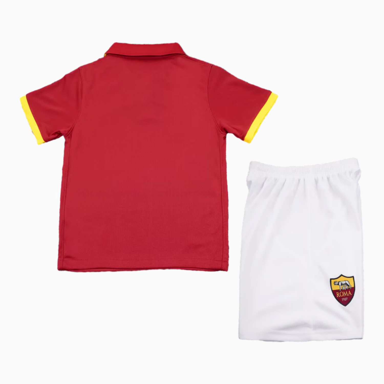 Retro Roma 2014-15 Home Kids Kit - UnitedFutballJersey