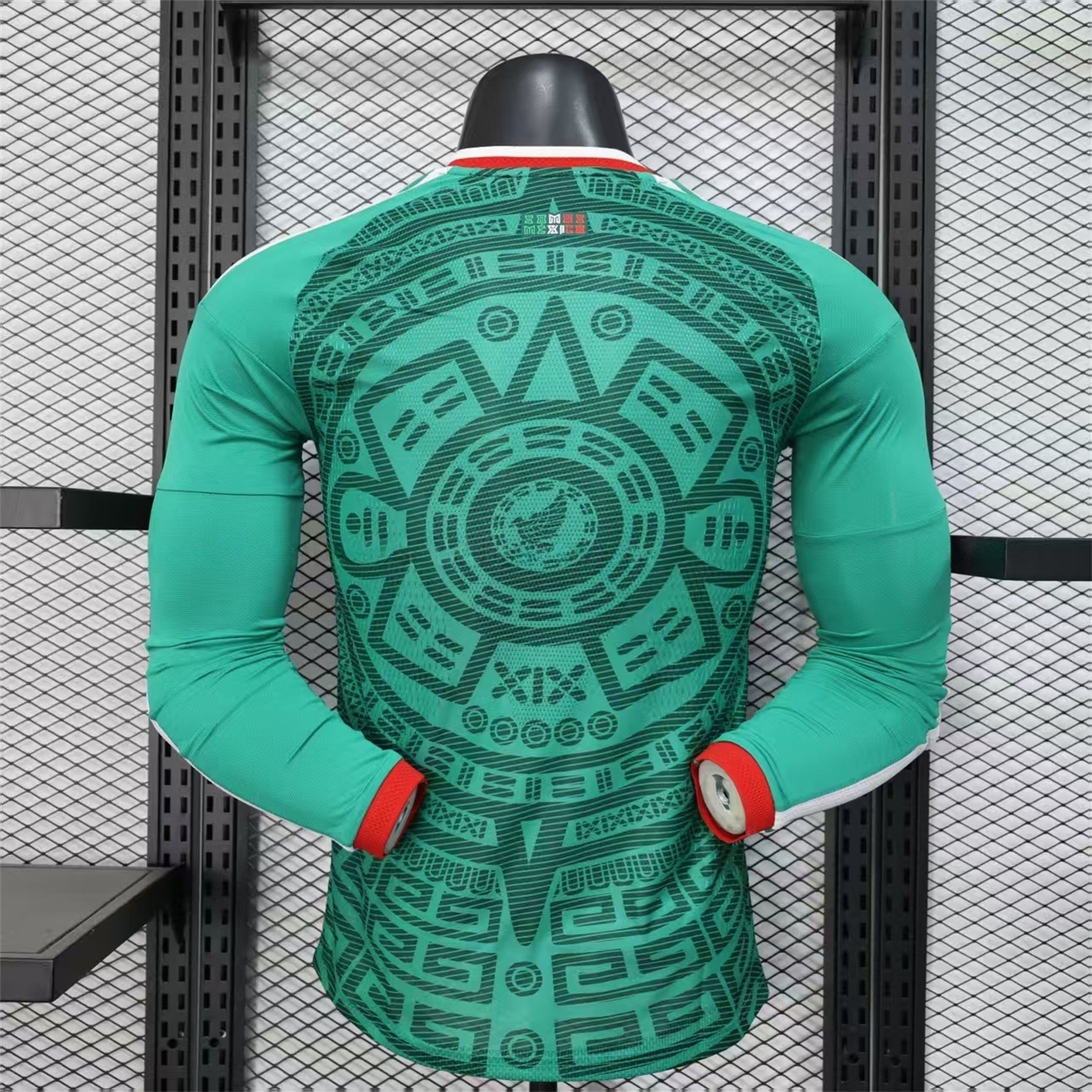 Mexico 25-26 Home Long Sleeves Jersey (Leaked Version) - Player Version - UnitedFutballJersey