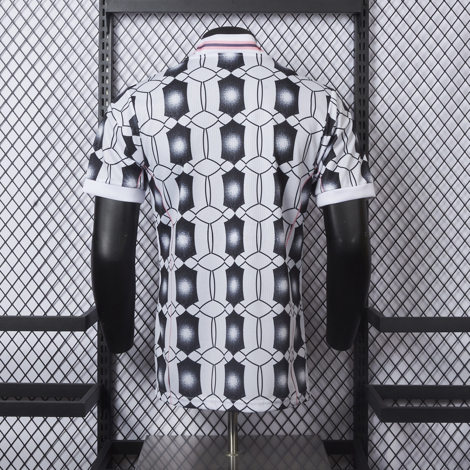 Juventus 25-26 Retro-Style Hexagonal Pattern Jersey - Player Edition - UnitedFutballJersey