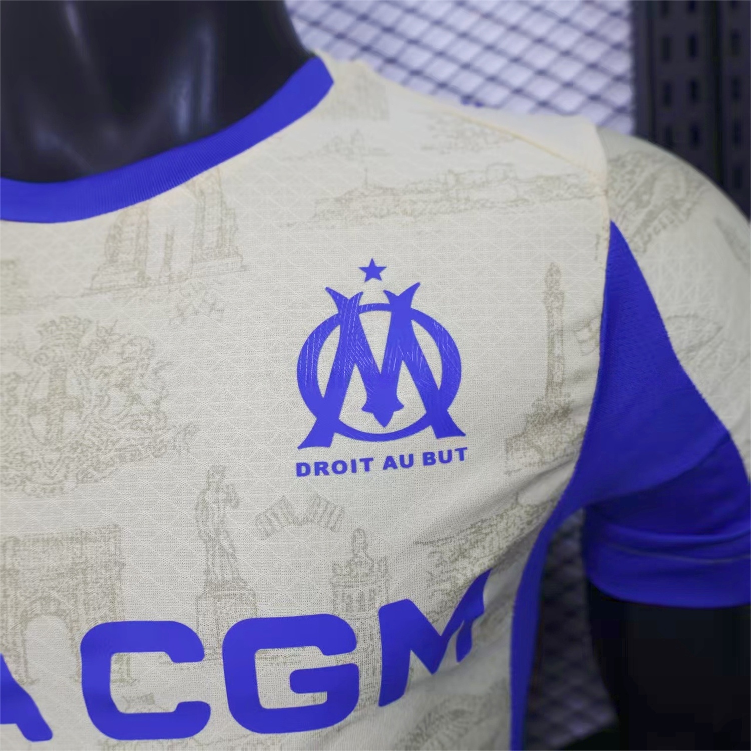 Marseille 25-26 Fourth Jersey -Player Version - UnitedFutballJersey