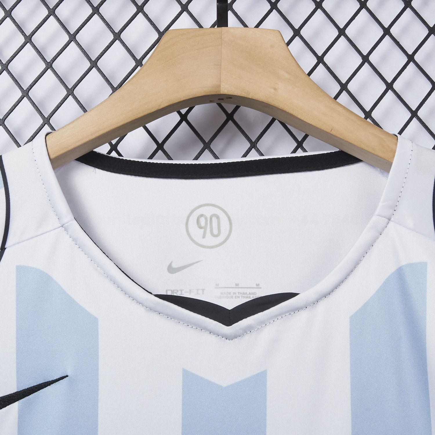 Argentina 25-26 Retro Style Total 90 Blue White Jersey - Fans Version - UnitedFutballJersey