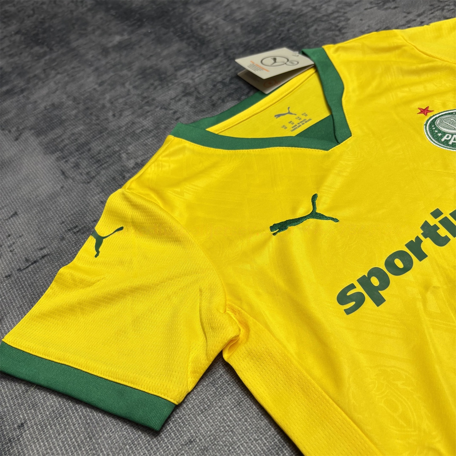 Palmeiras 25-26 Third Yellow Kids Kit - UnitedFutballJersey