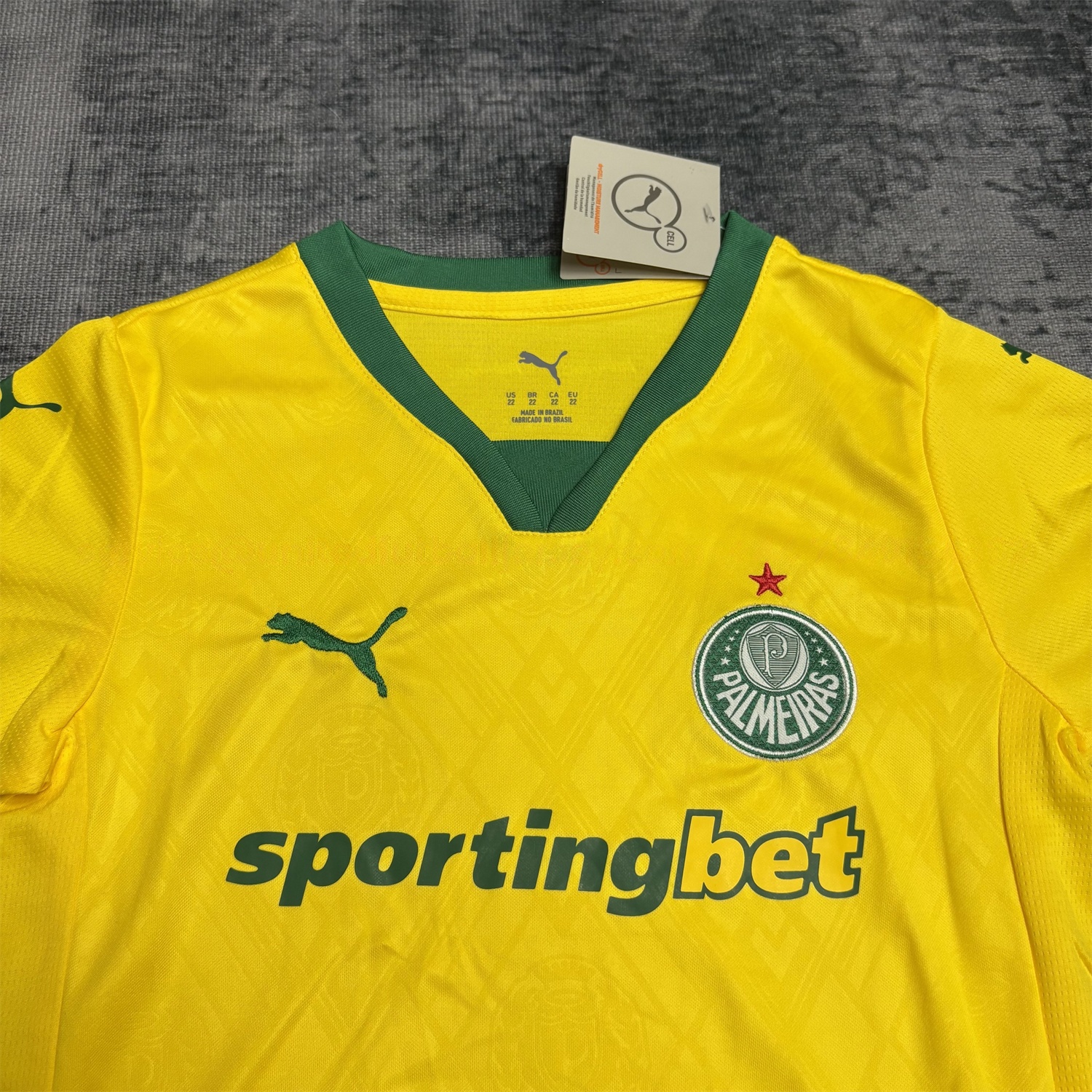 Palmeiras 25-26 Third Yellow Kids Kit - UnitedFutballJersey
