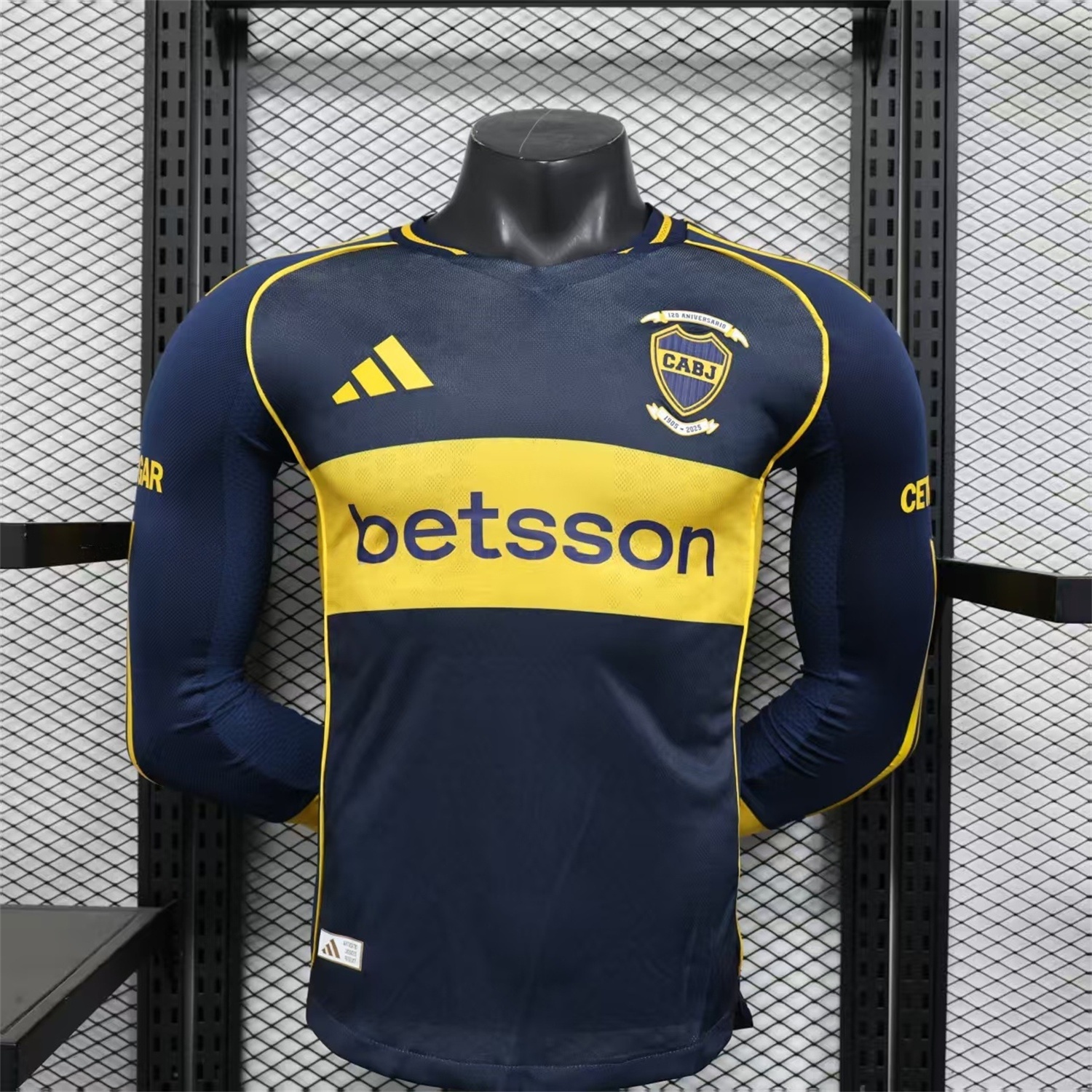 Boca Juniors 25-26 Home Long Sleeves Jersey - Player Version - UnitedFutballJersey