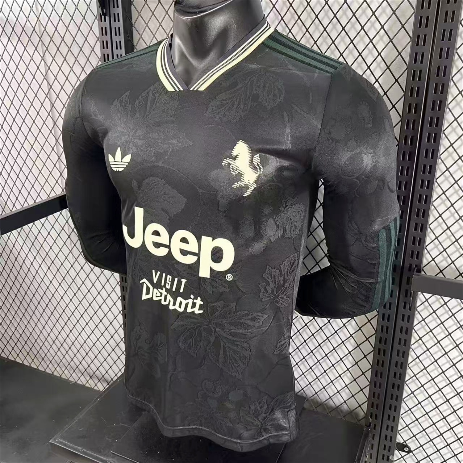 Juventus 25-26 Third Black Long Sleeves Jersey - Player Version - UnitedFutballJersey